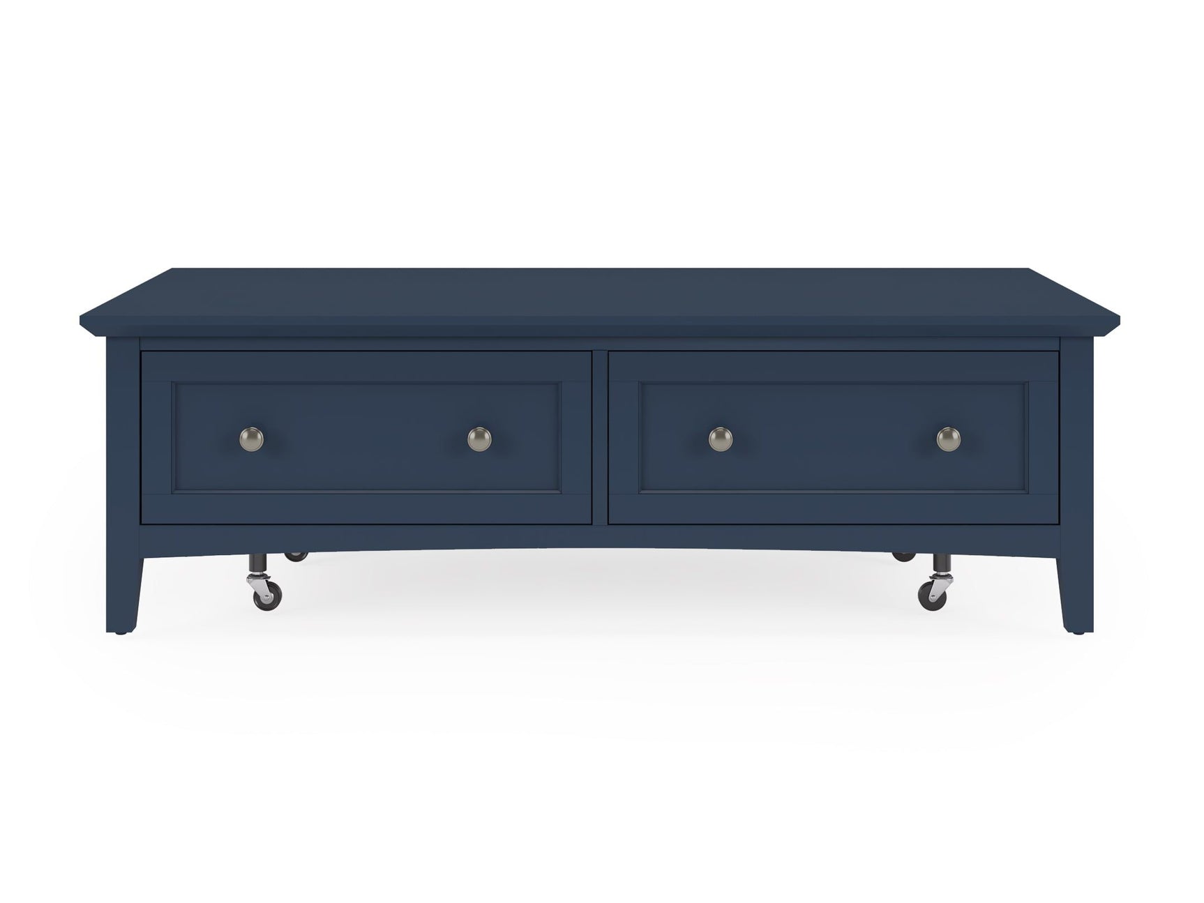 Grace Blueberry Rectangle Coffee Table - Ornate Home