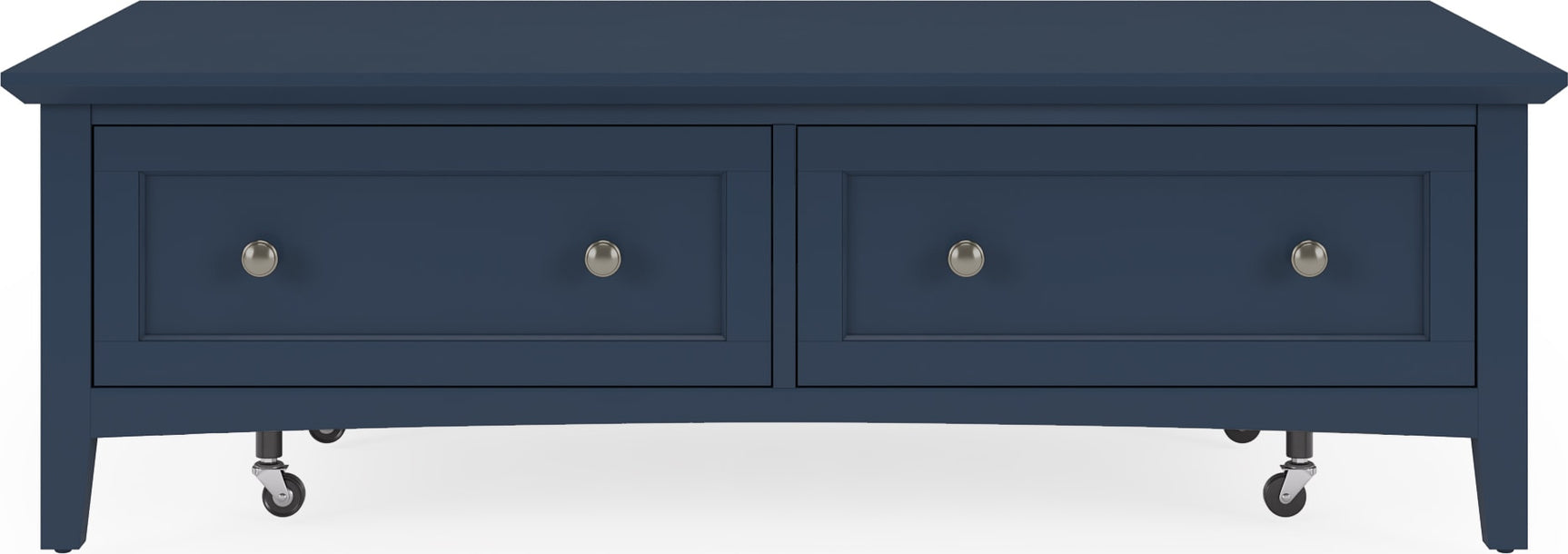 Grace Blueberry Rectangle Coffee Table - Ornate Home