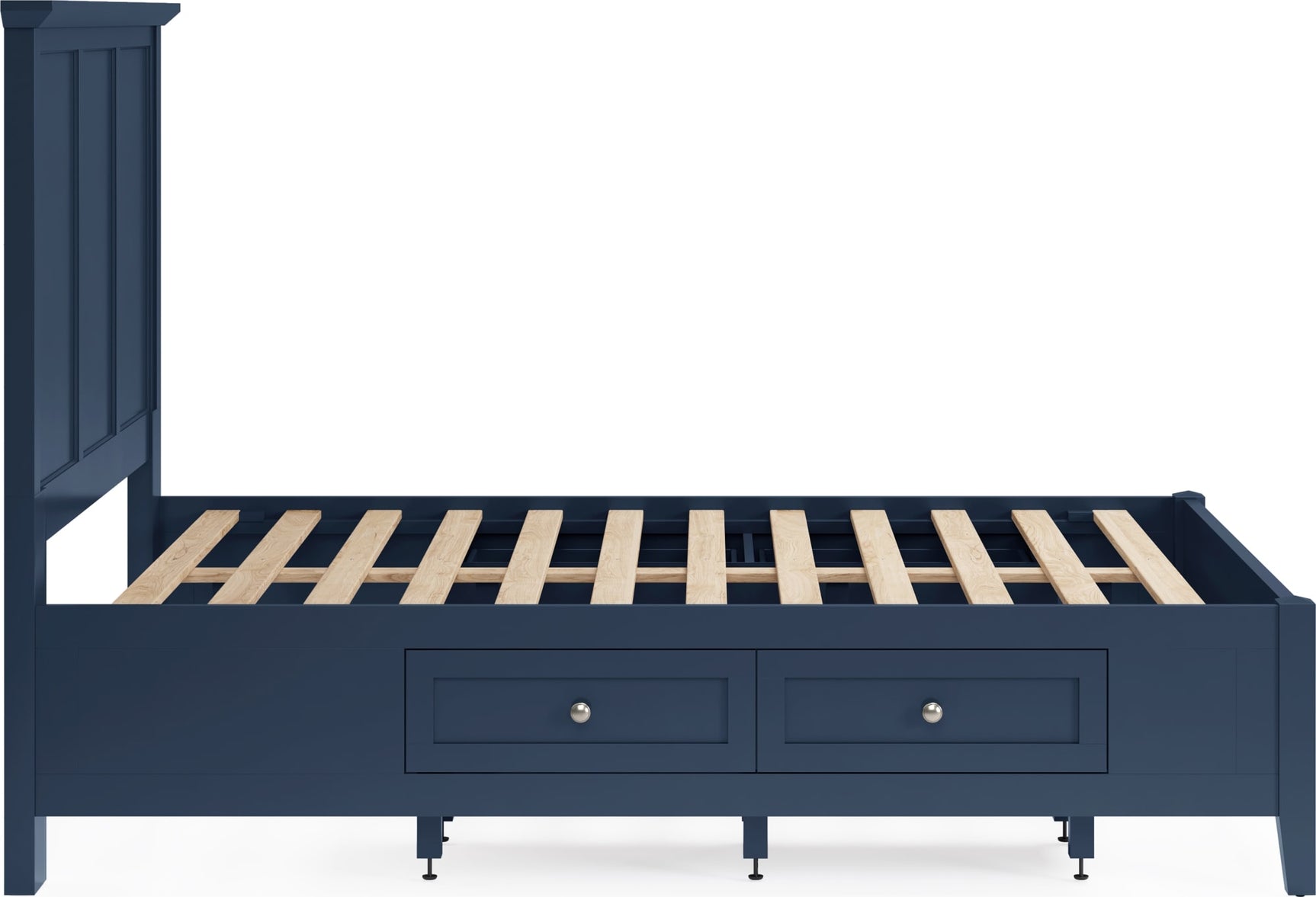 Grace Blueberry Twin Storage Bed - Ornate Home