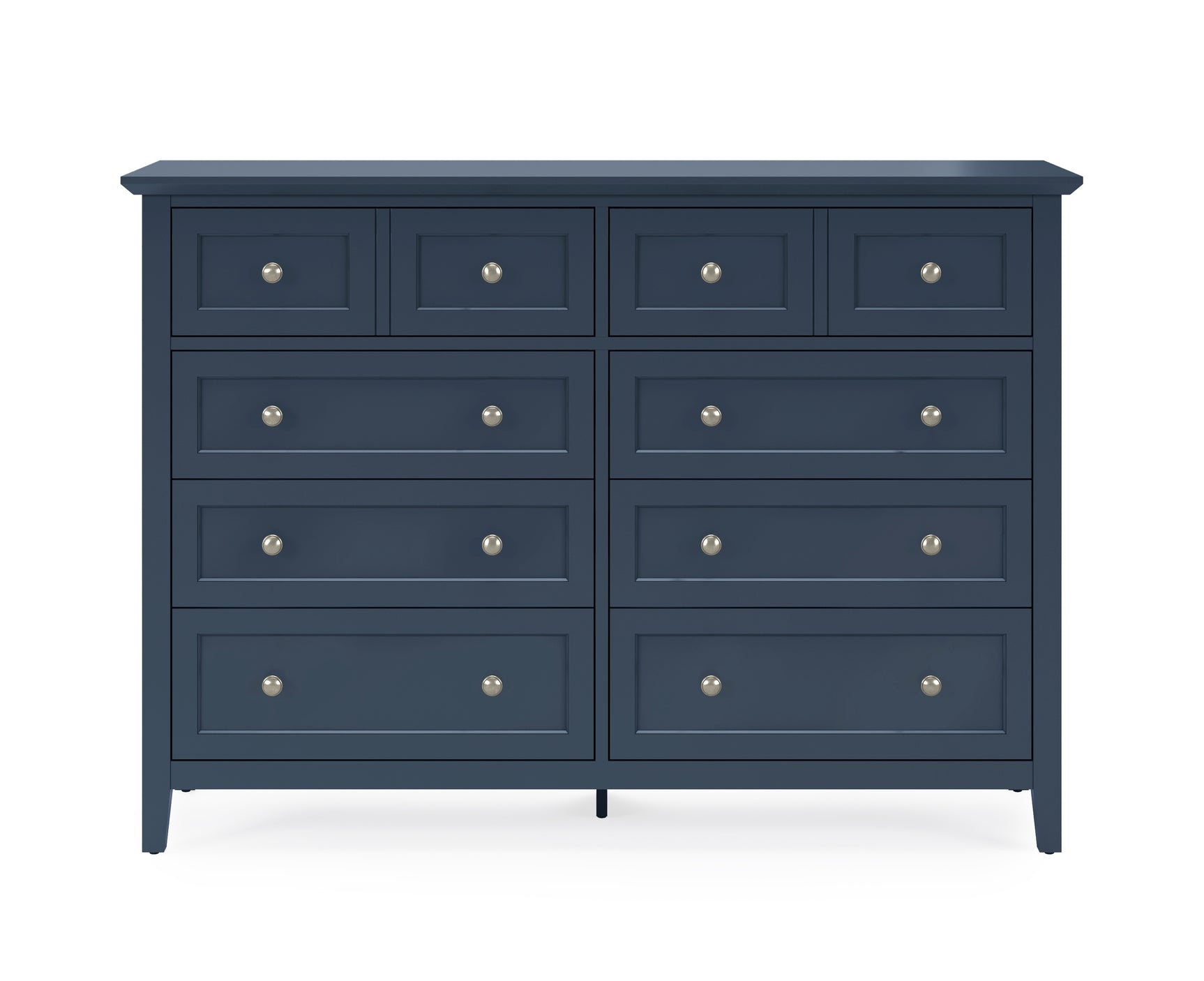 Grace Eight Drawer Dresser in Blueberry - Ornate Home