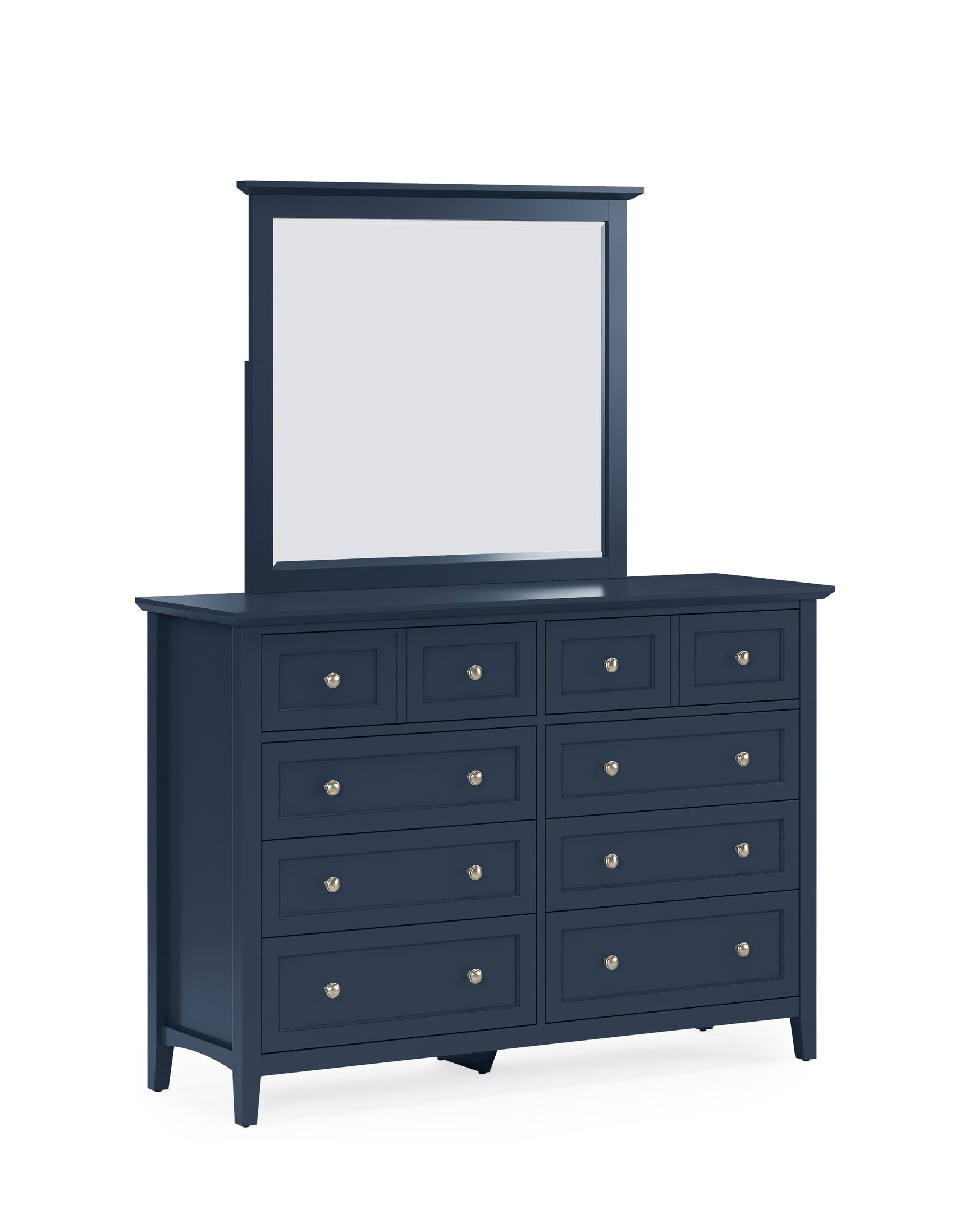 Grace Eight Drawer Dresser in Blueberry - Ornate Home