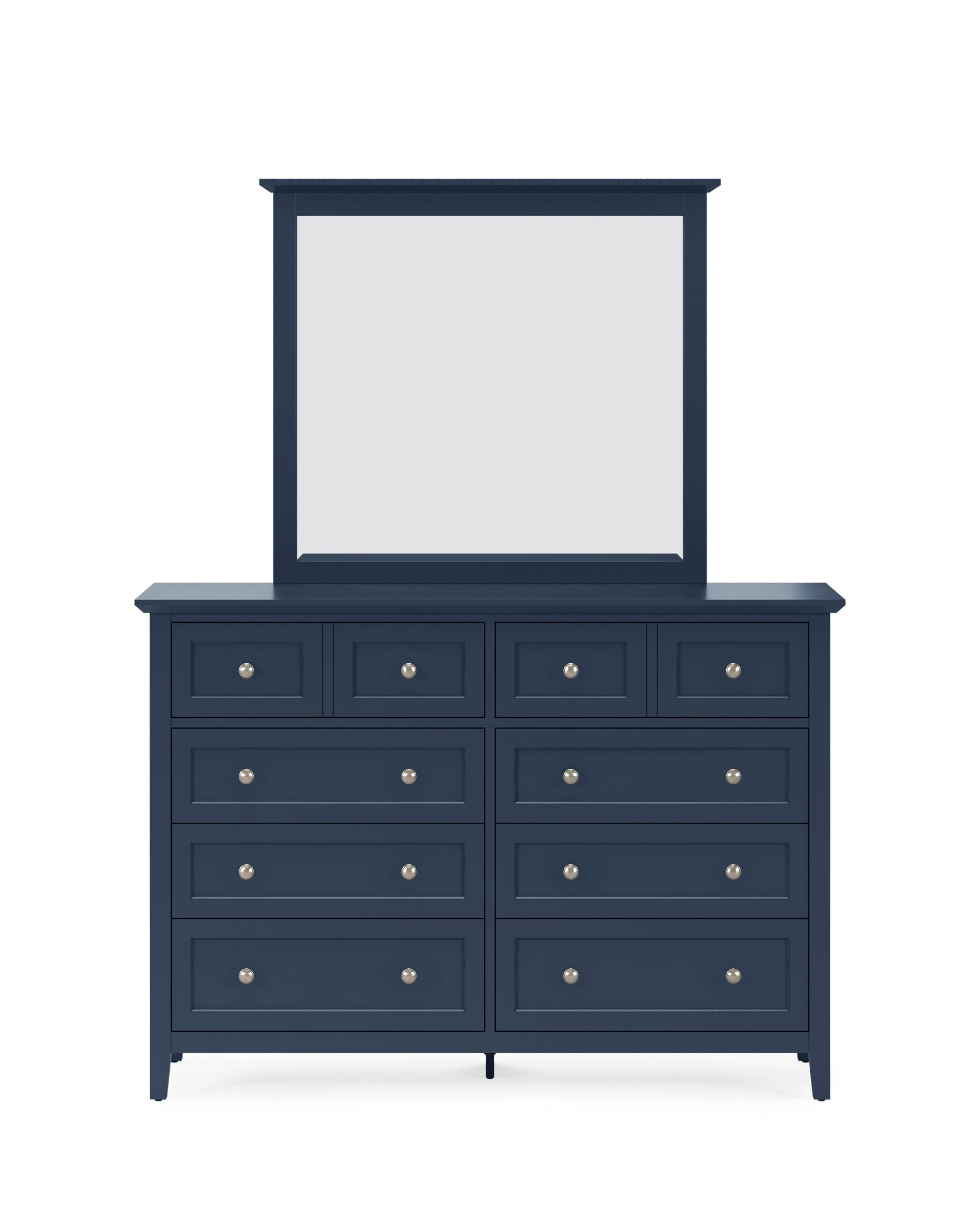 Grace Eight Drawer Dresser in Blueberry - Ornate Home