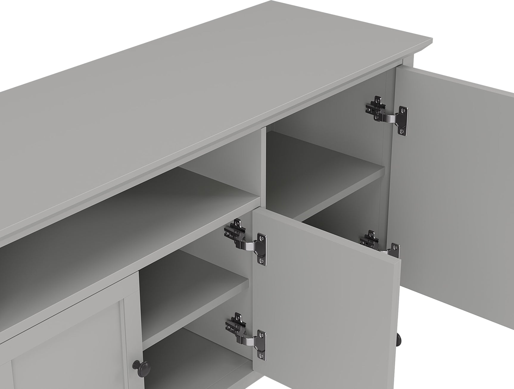 Grace Elephant Grey Entertainment Console 74W - Ornate Home