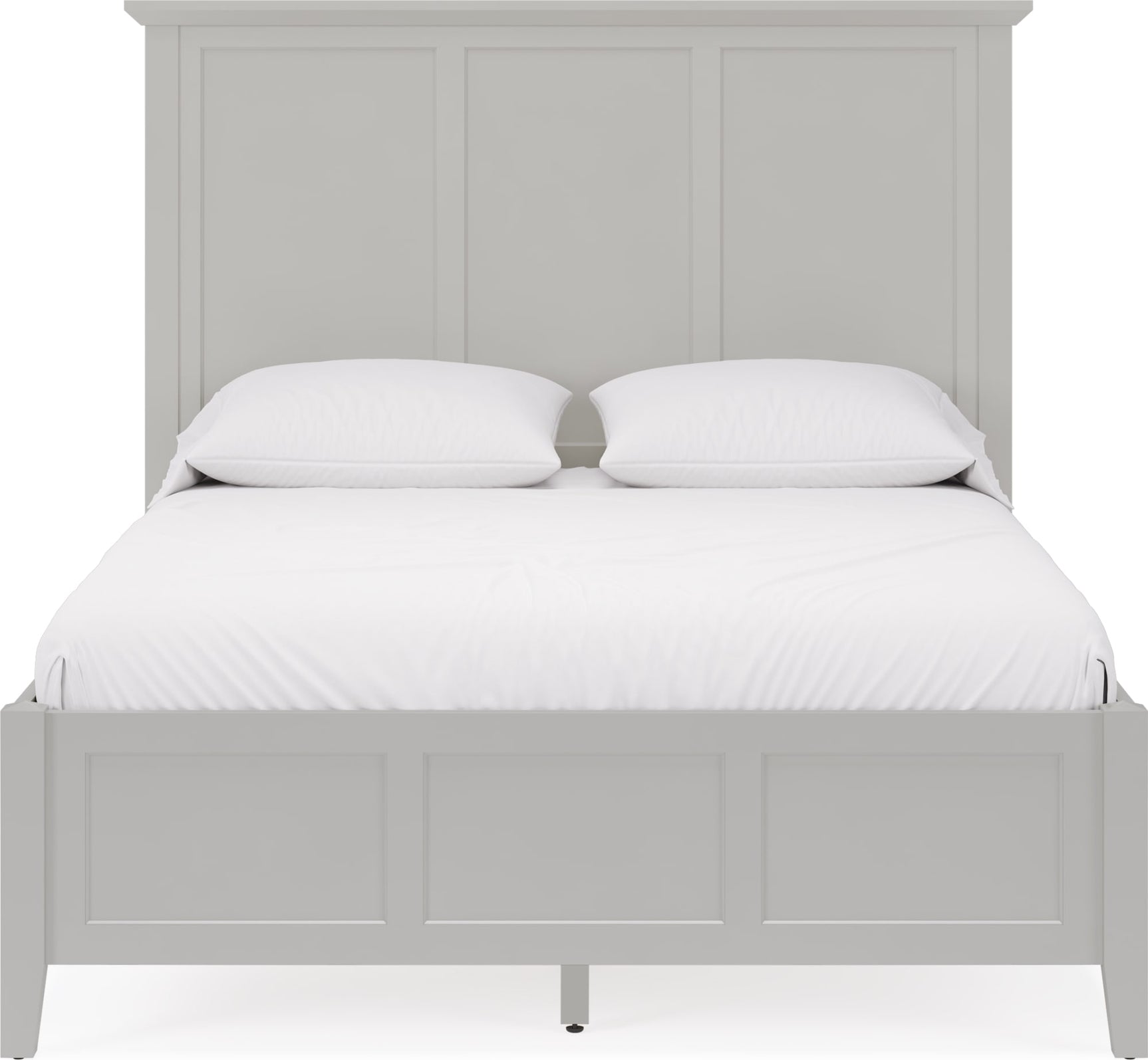 Grace Elephant Grey Twin Panel Bed - Ornate Home