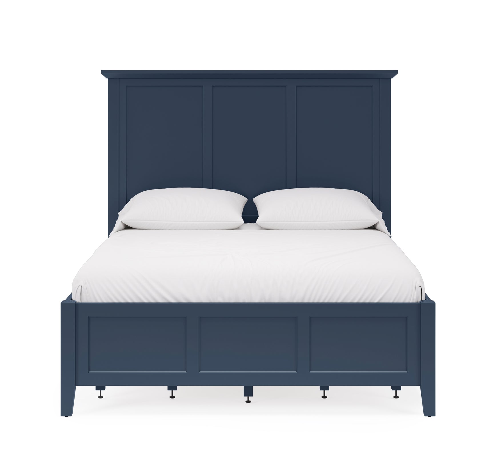 Grace Four Drawer Eastern King Platform Storage Bed in Blueberry - Ornate Home