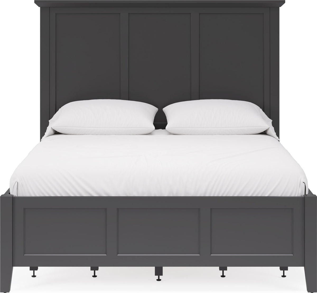 Grace Raven Black Twin Four Drawer Platform Storage Bed - Ornate Home
