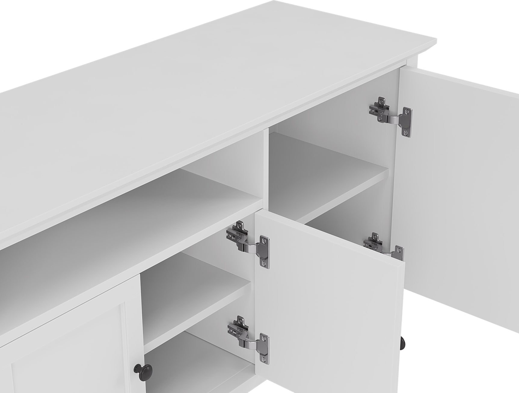 Grace Snowfall Entertainment Console 74W - Ornate Home