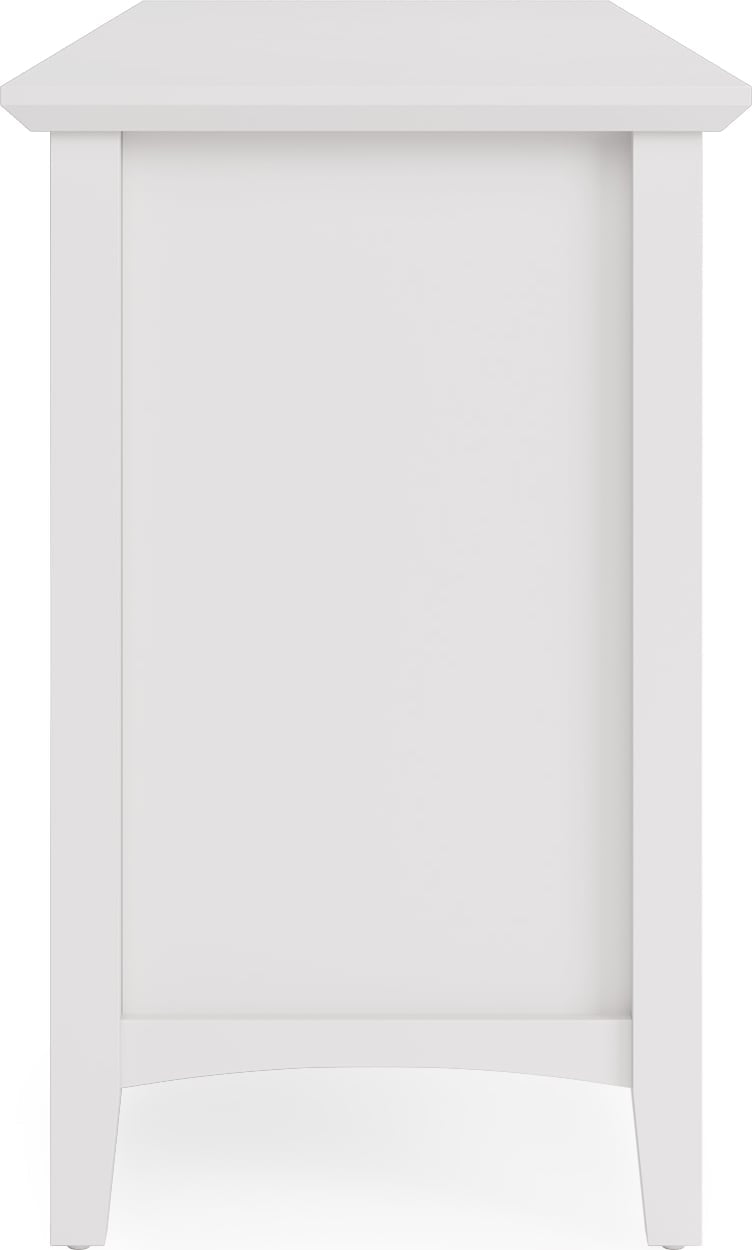 Grace Snowfall Entertainment Console 74W - Ornate Home