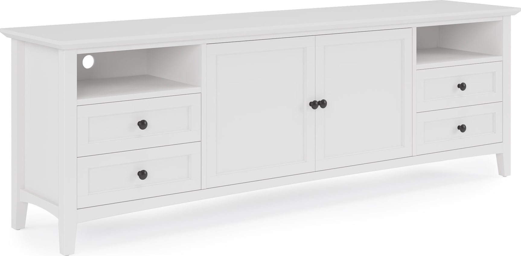 Grace Snowfall Entertainment Console 84W - Ornate Home