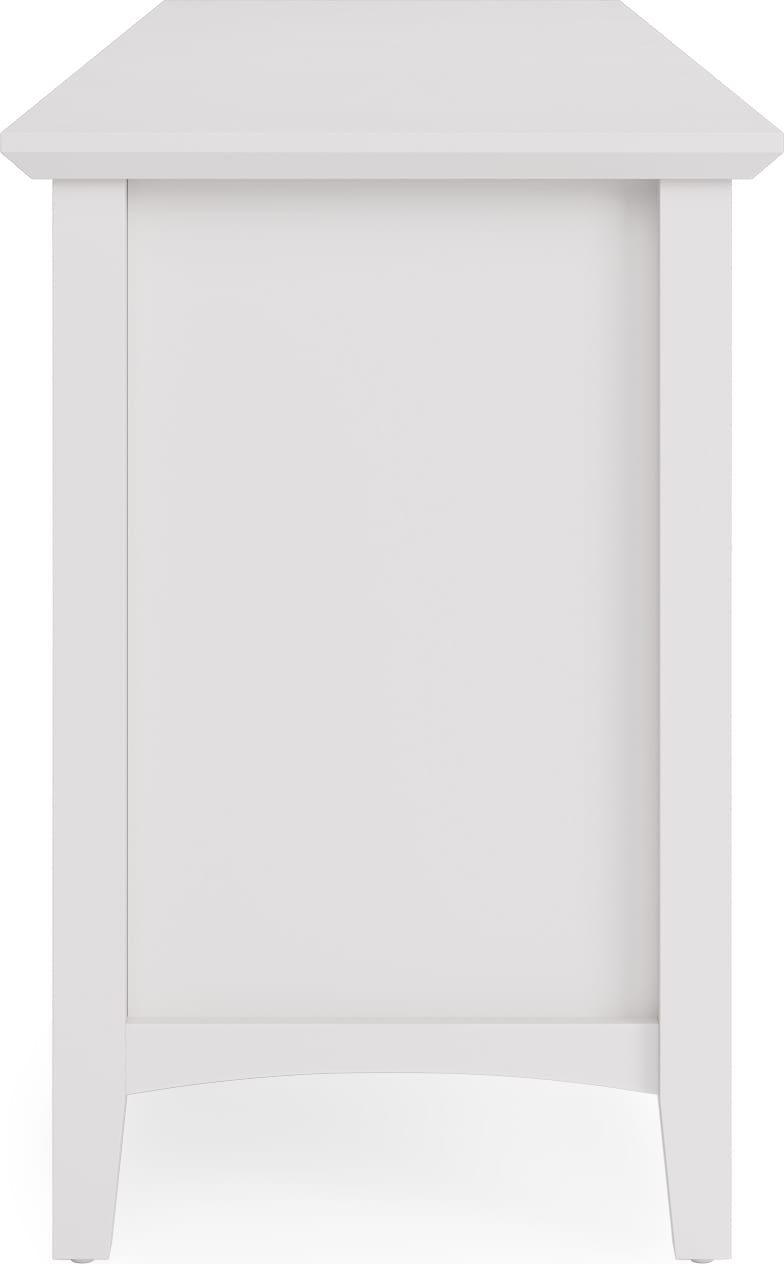 Grace Snowfall Entertainment Console 84W - Ornate Home