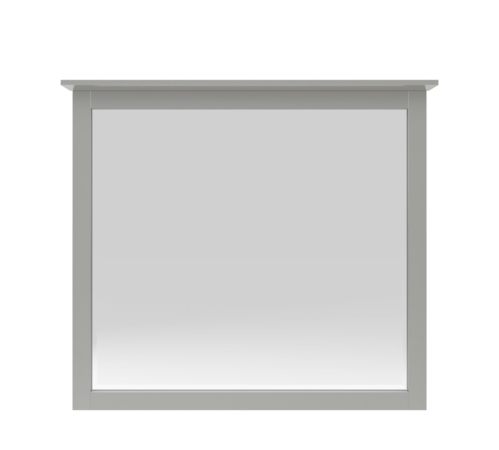 Grace Wall or Dresser Mirror in Elephant Grey - Ornate Home