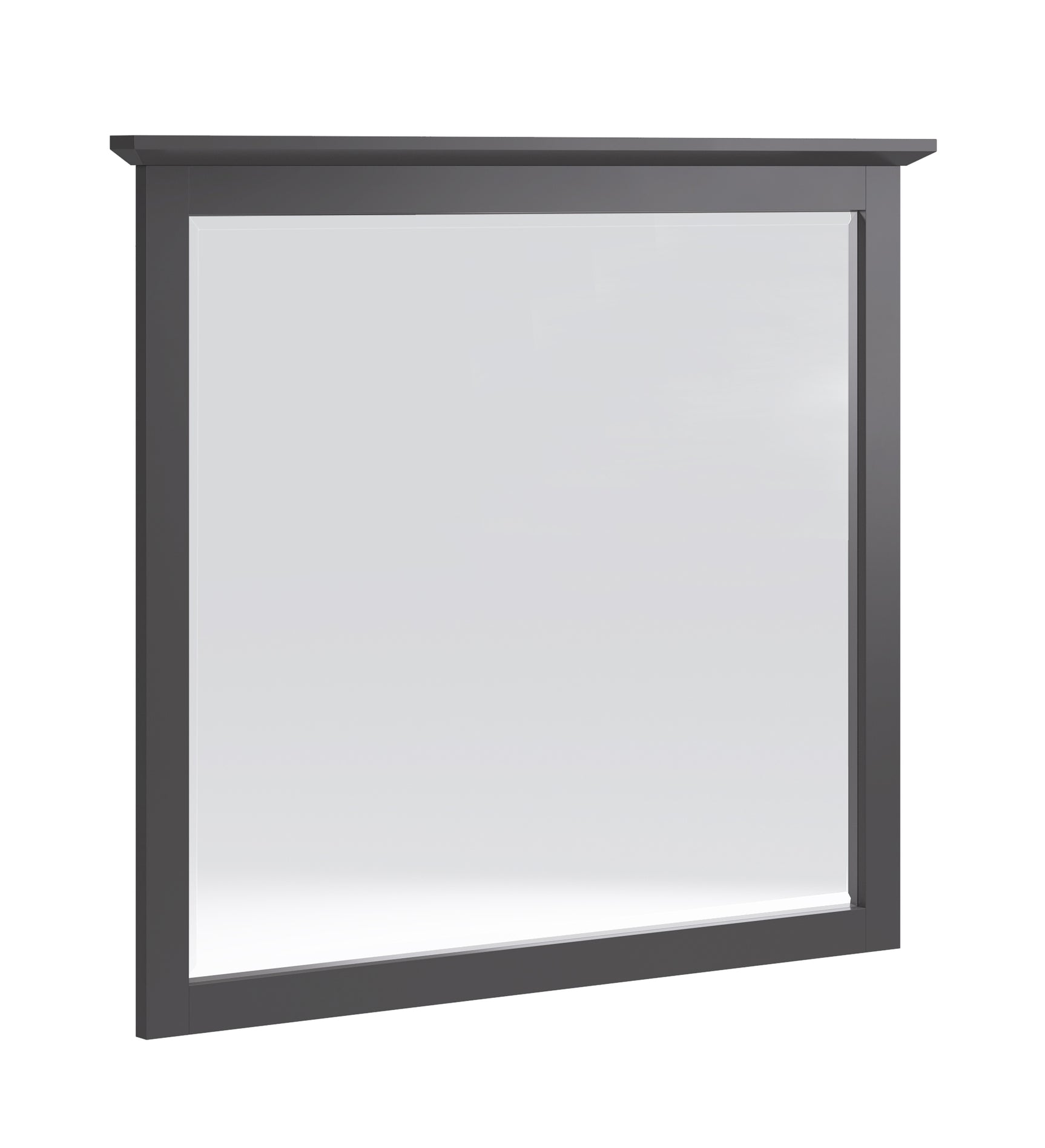 Grace Wall or Dresser Mirror in Raven Black - Ornate Home