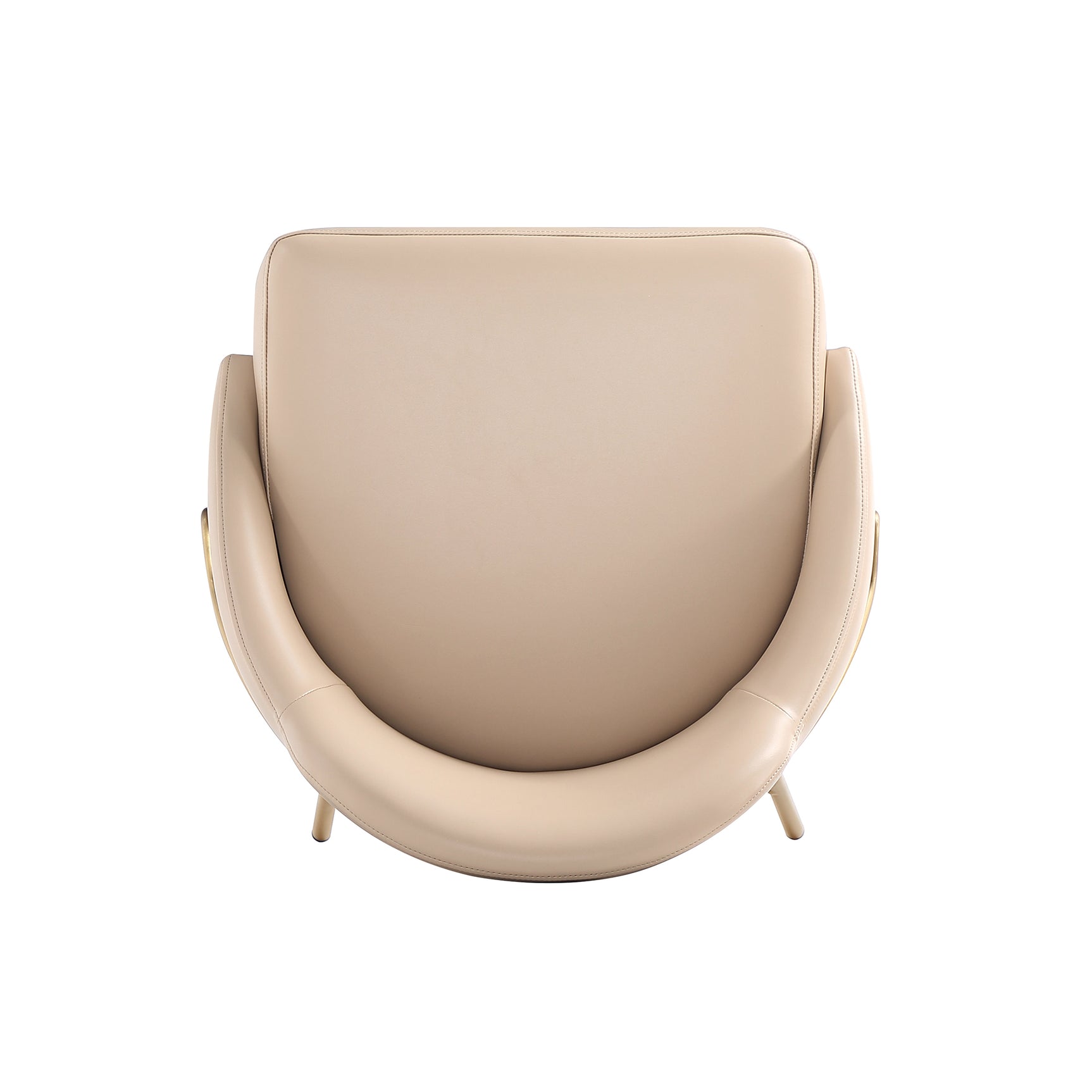 Gracie Barstool in Tan and Gold - Ornate Home