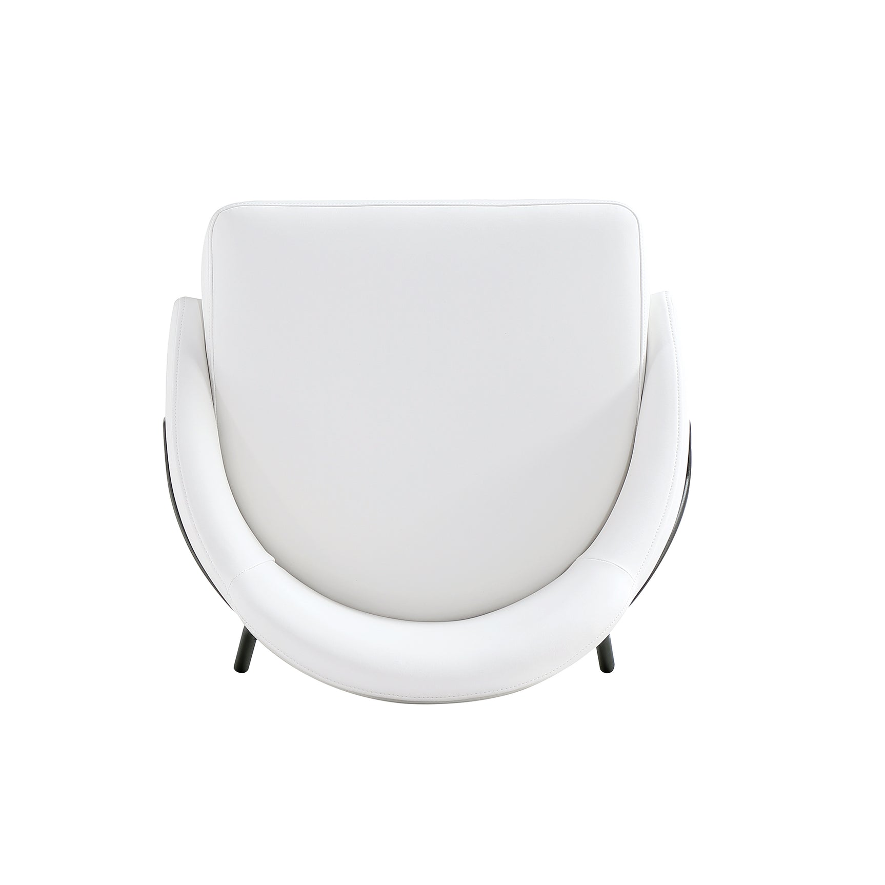 Gracie Barstool in White and Black (set of 3) - Ornate Home