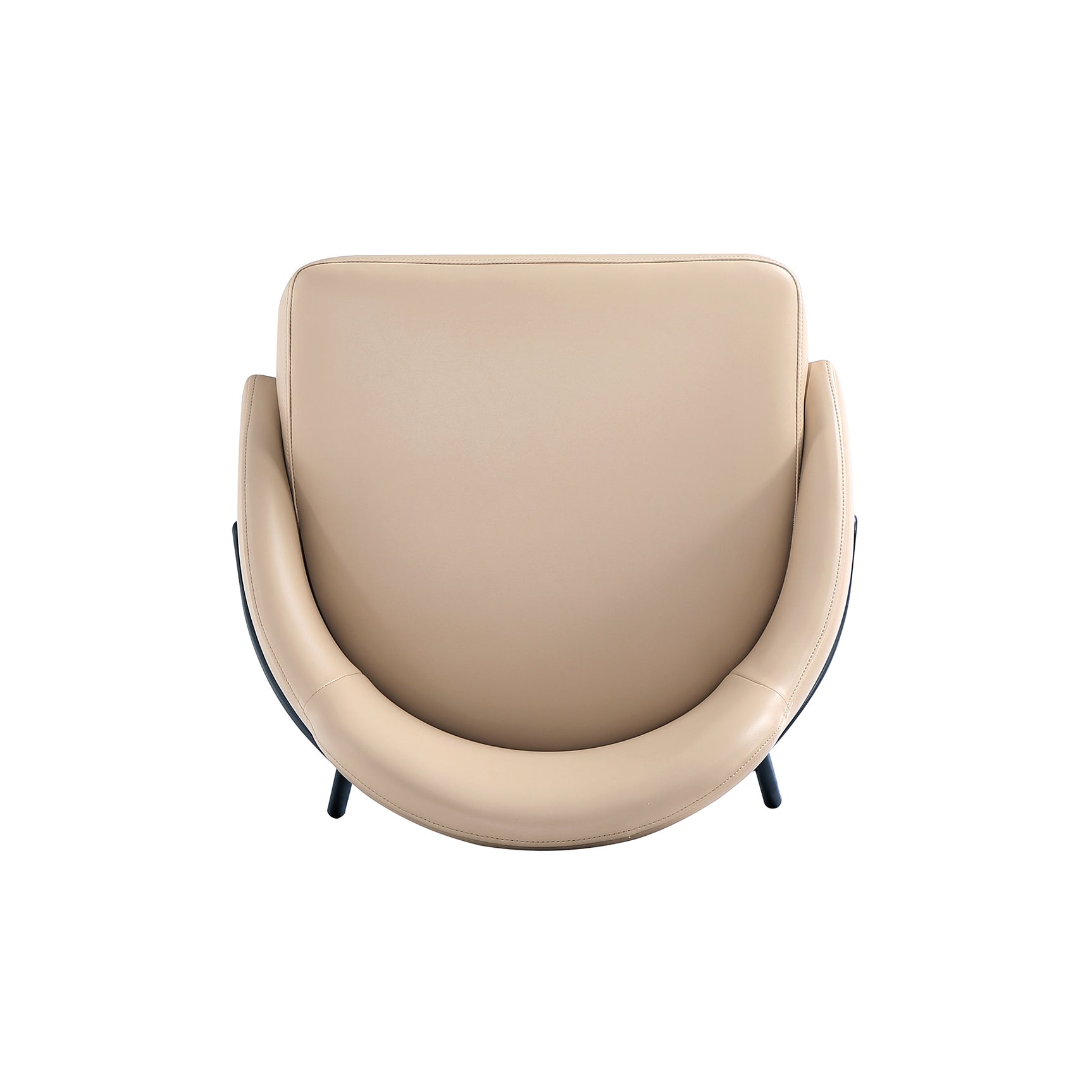 Gracie Counter Stool in Tan and Black (set of 2) - Ornate Home