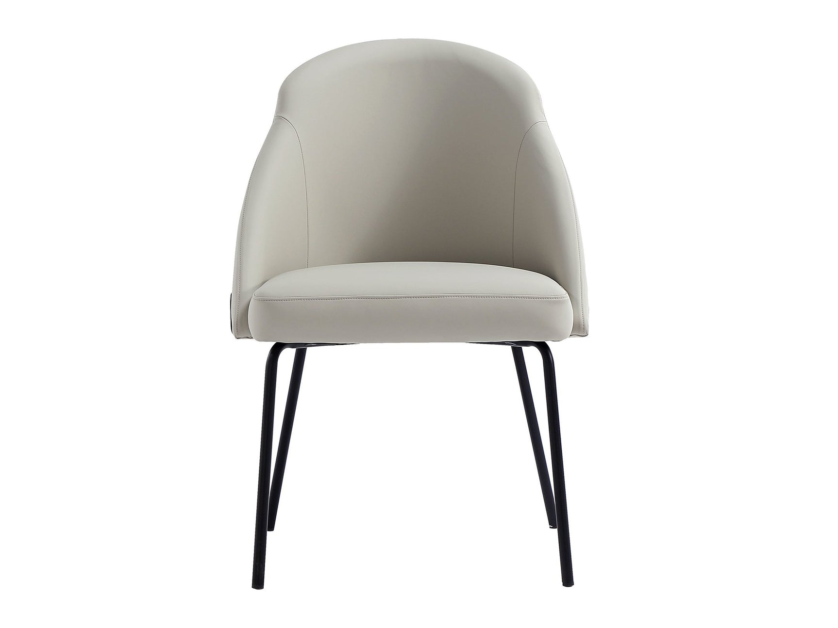 Gracie Dining Chair in Stone and Black - Ornate Home