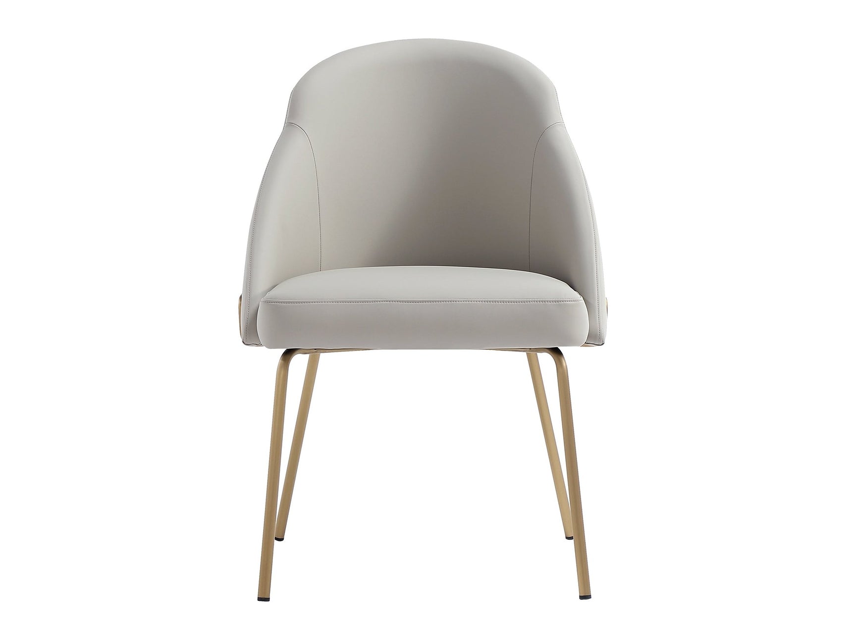 Gracie Dining Chair in Stone and Gold - Ornate Home