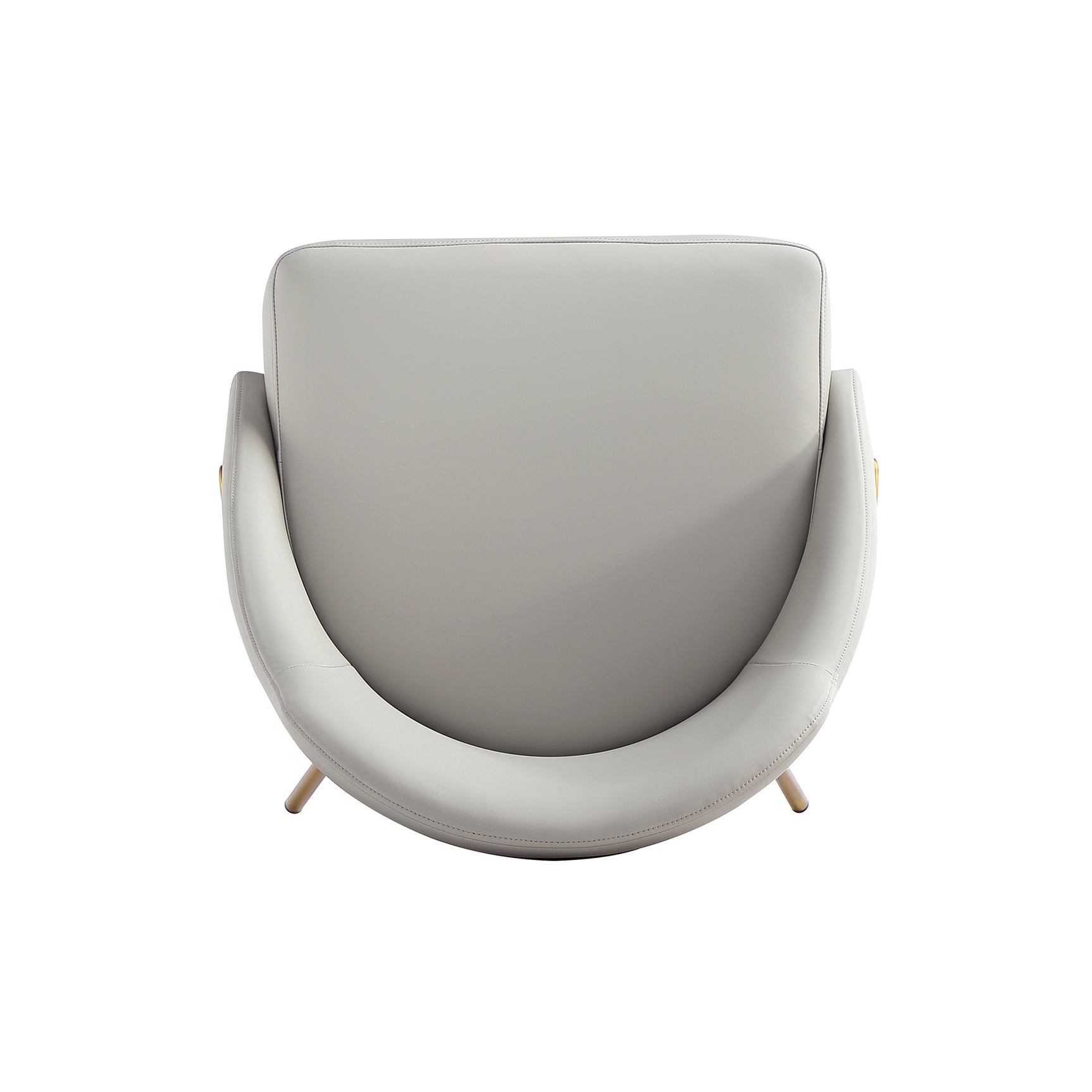 Gracie Dining Chair in Stone and Gold - Ornate Home