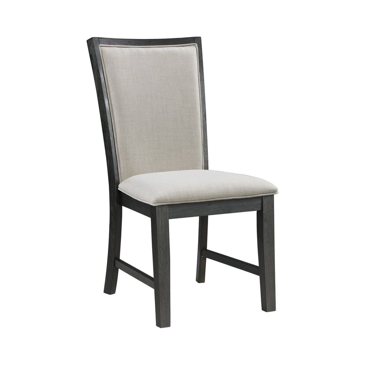 Grady Black Dining Slat Back Side Chair (Set of 2) - Ornate Home