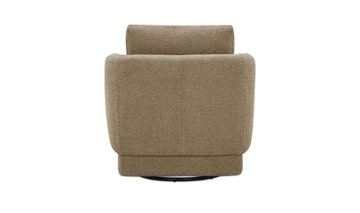 Grady Jute Swivel Chair - Ornate Home