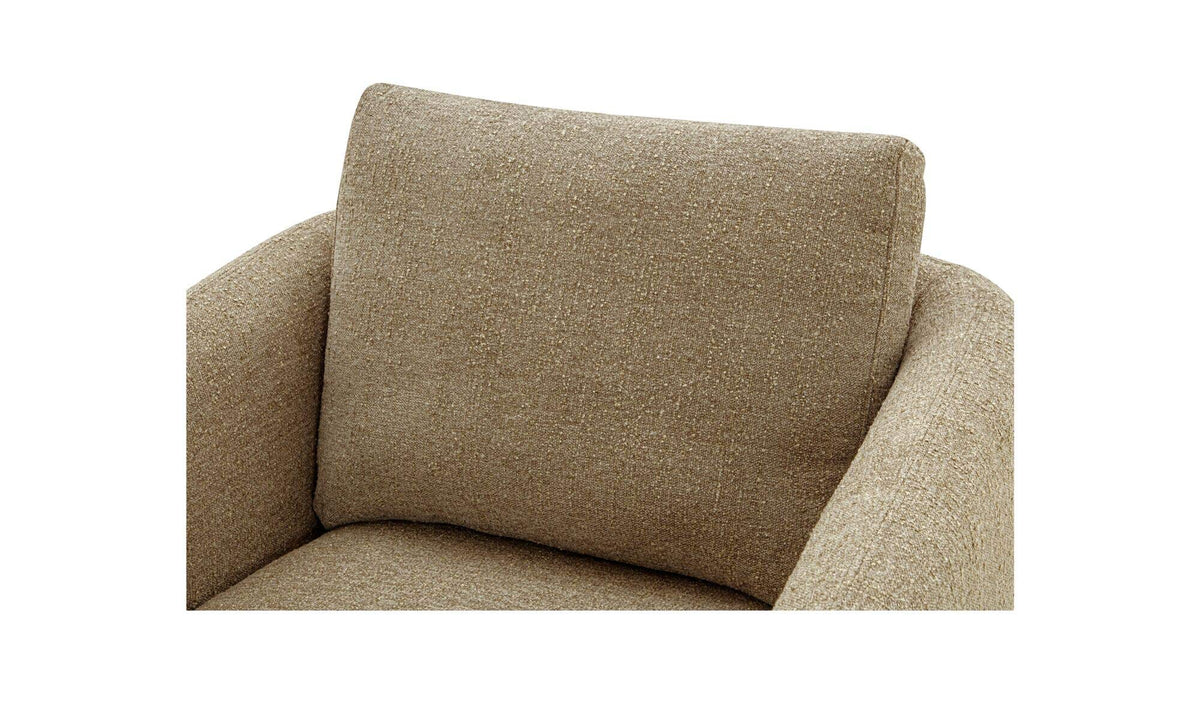 Grady Jute Swivel Chair - Ornate Home