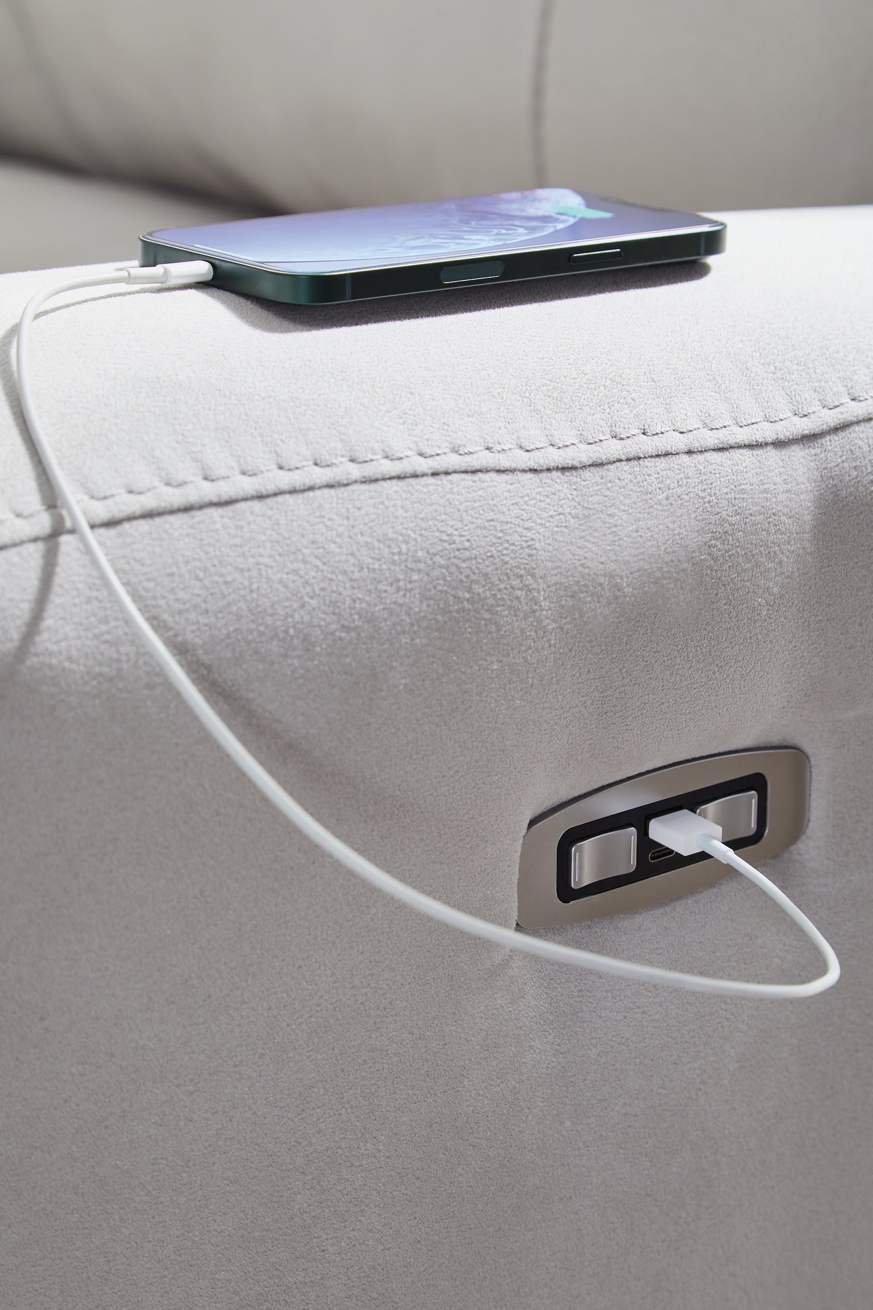 Grafton Pike 3-Piece Dual Power Reclining Modular Sofa - Ornate Home