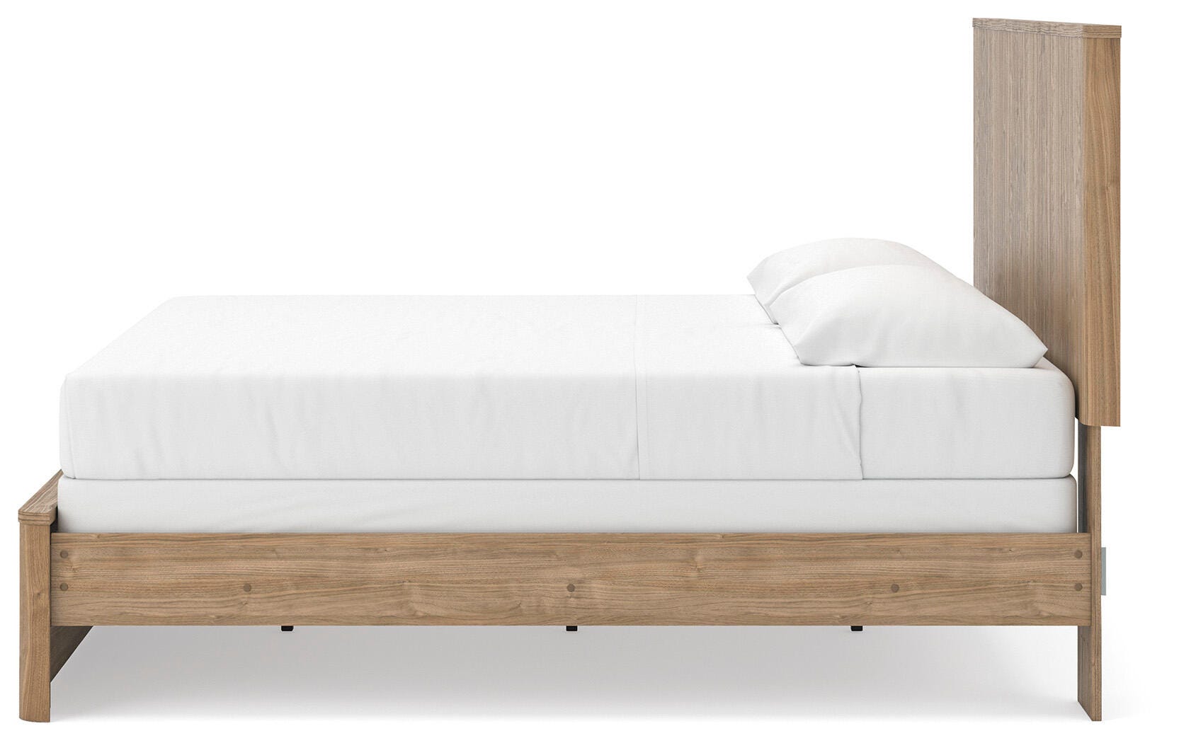 Gramburg Warm Natural Brown King Panel Bed - Ornate Home