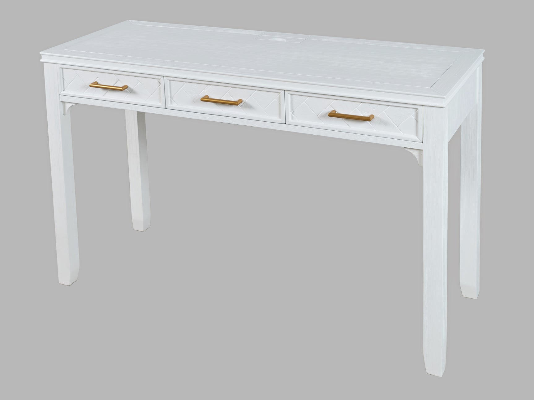 Gramercy Blanc Power Desk - Ornate Home
