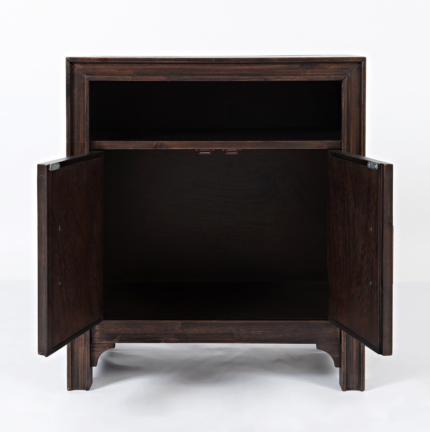 Gramercy Dark Chevron Accent Table - Ornate Home