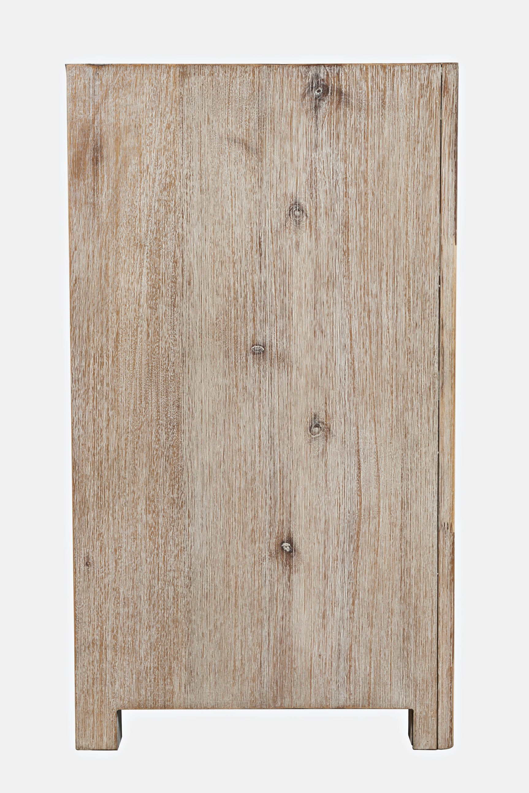 Gramercy Grey Wash 4 Door Accent Cabinet - Ornate Home