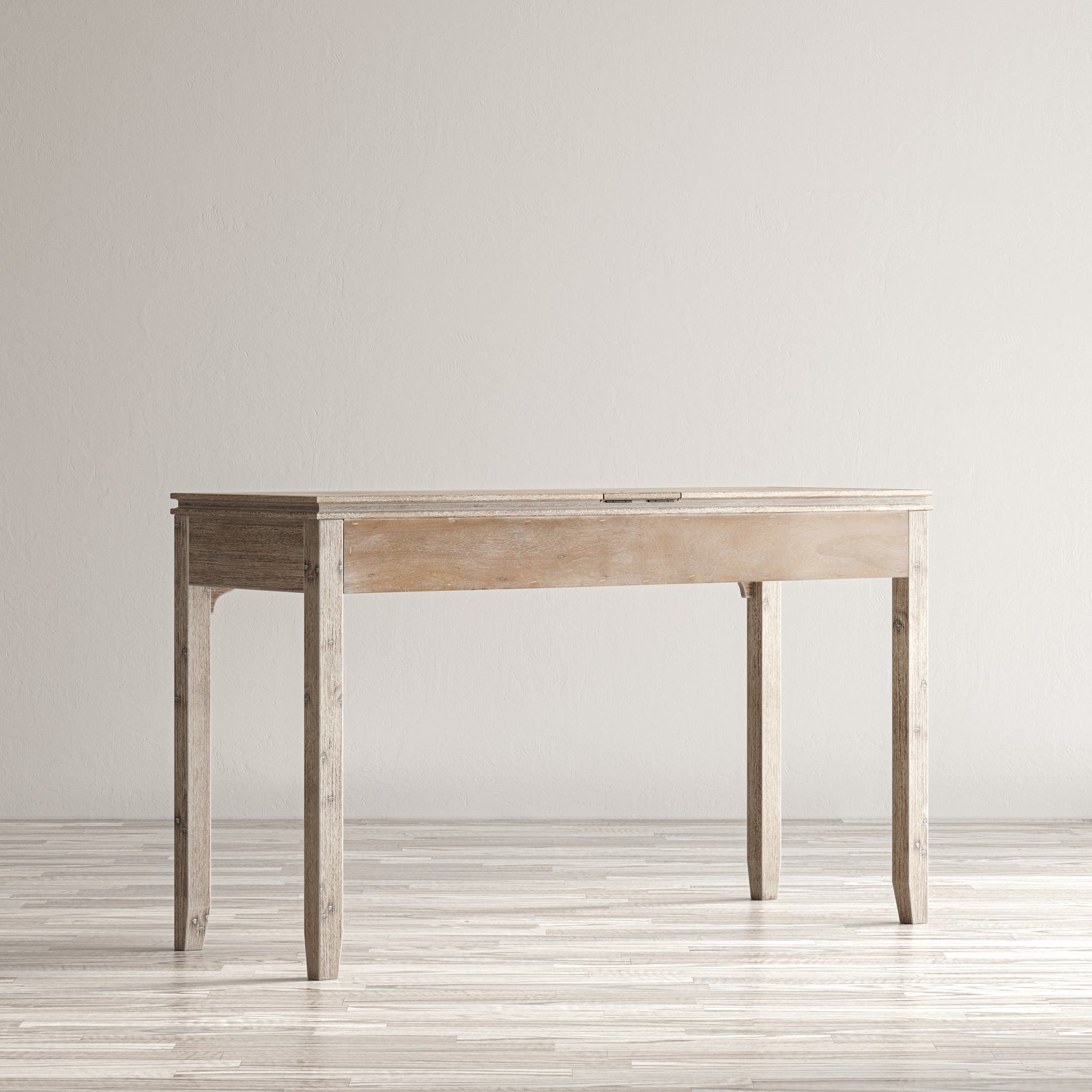 Gramercy Grey Wash Power Desk - Ornate Home