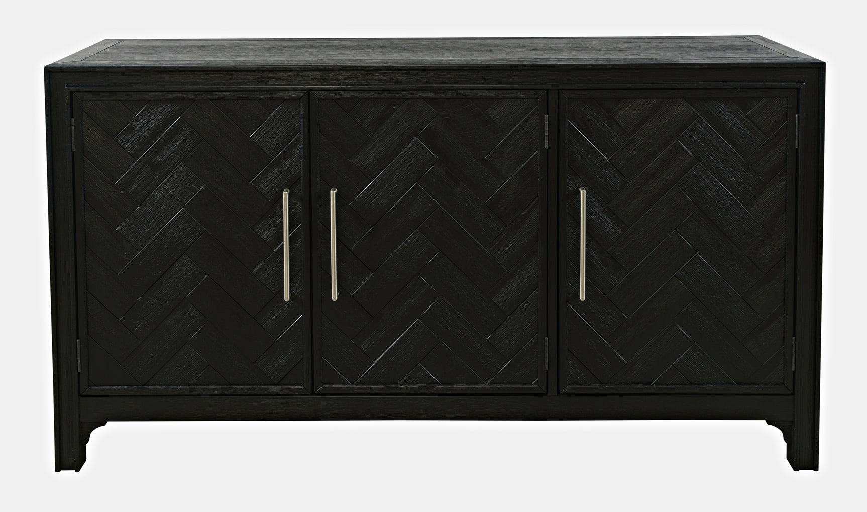Gramercy Noir 3 Door Accent Cabinet - Ornate Home