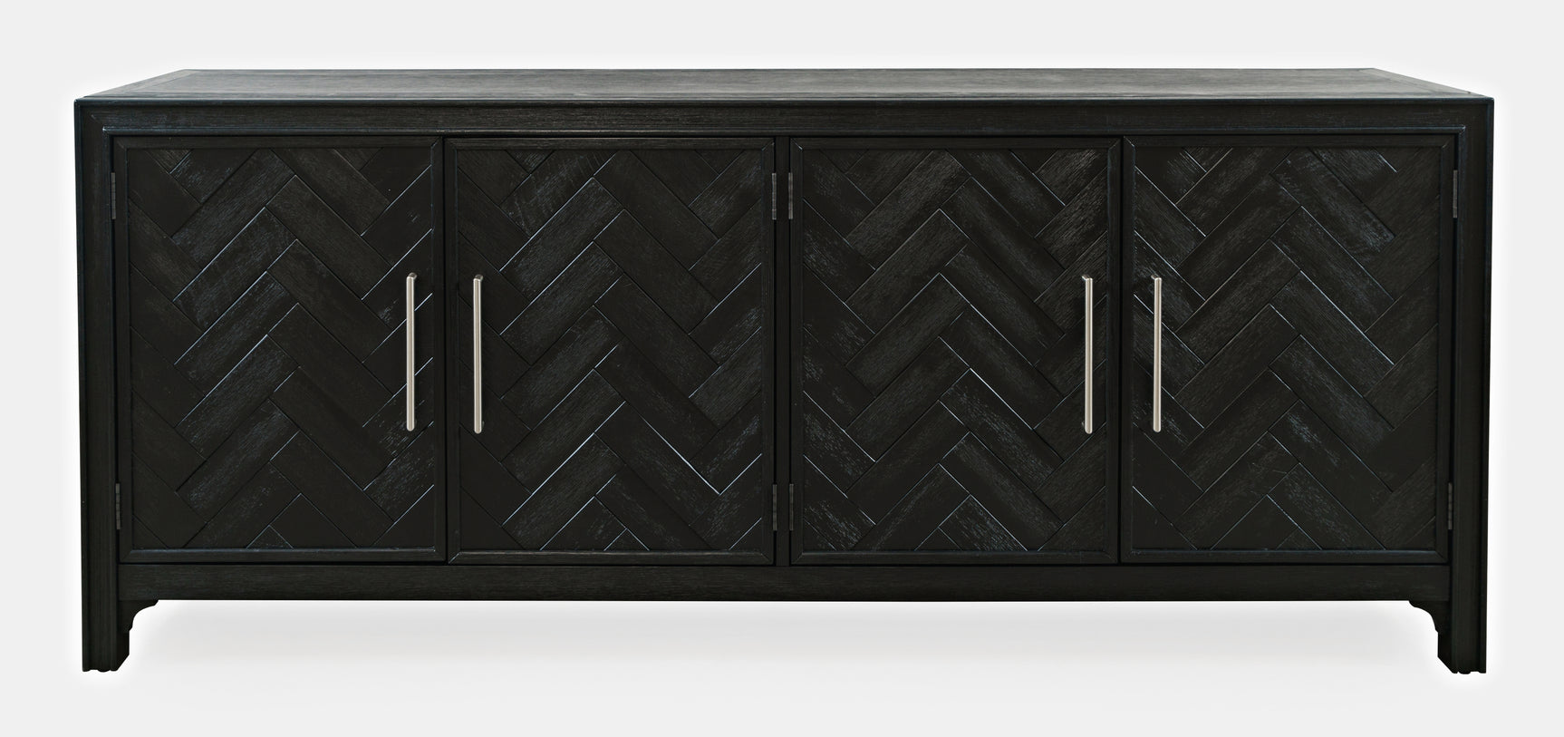 Gramercy Noir 4 Door Accent Cabinet - Ornate Home