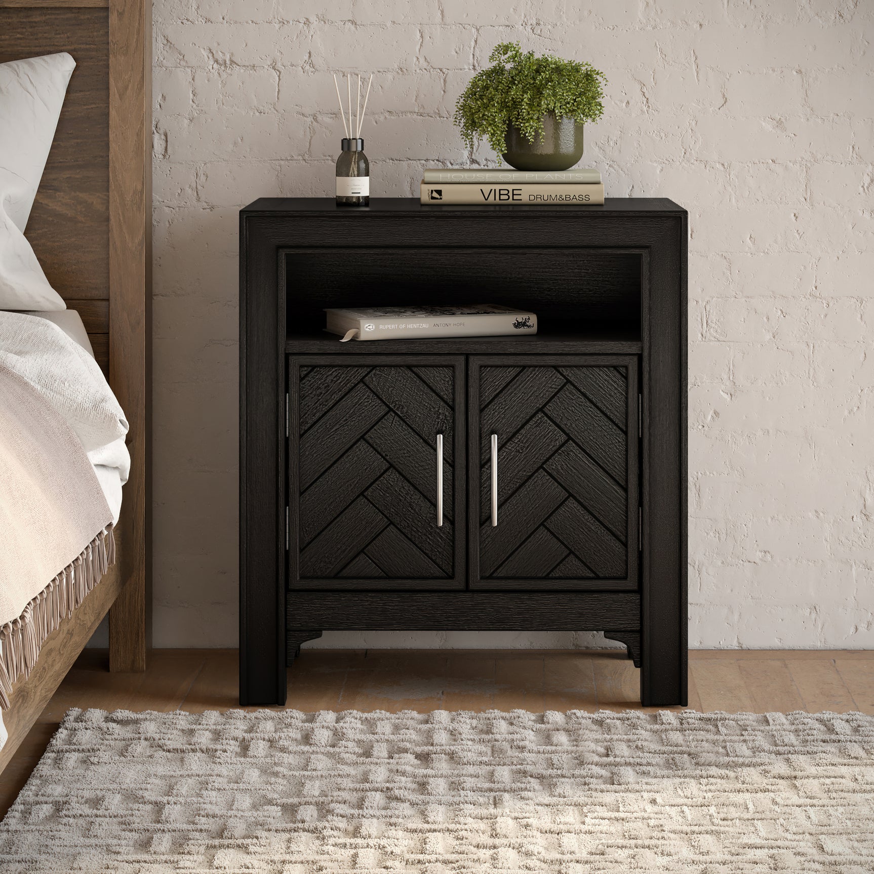 Gramercy Noir Accent Table - Ornate Home