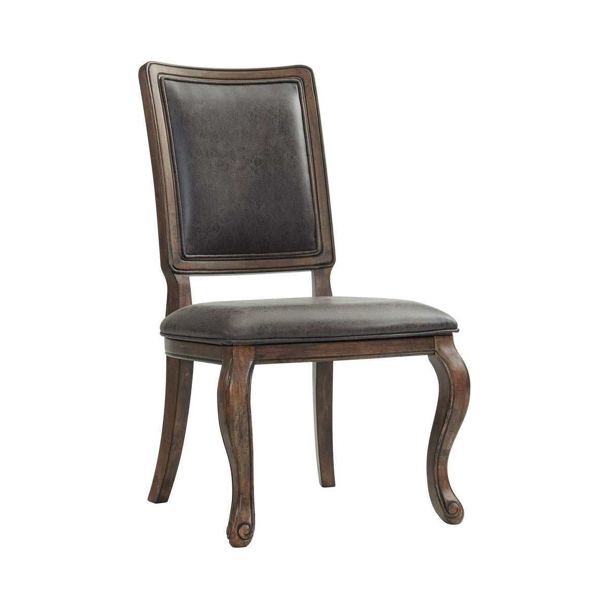 Gramercy Walnut 6-Piece Dining Set with Table, Four Chairs & Settee - Ornate Home