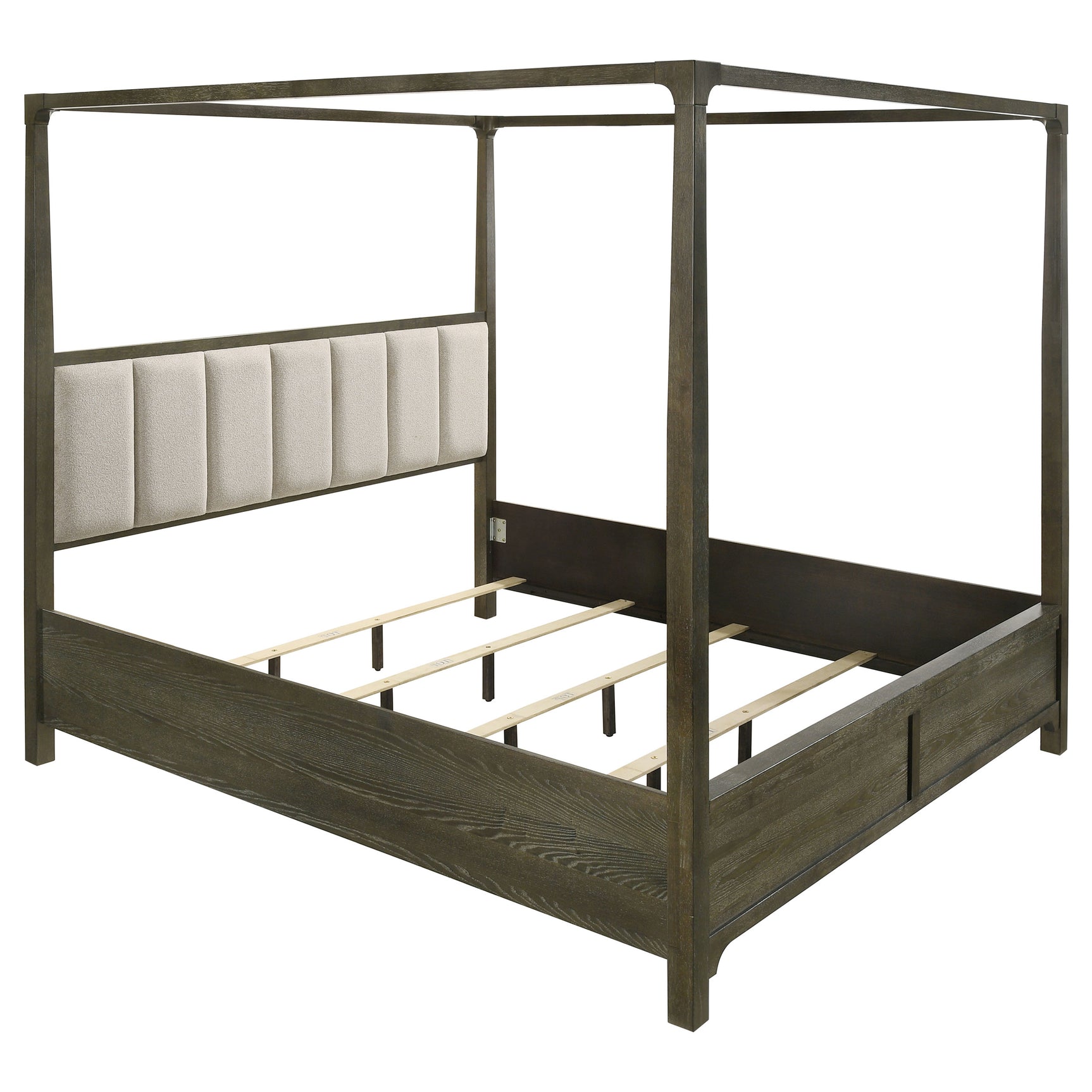 Gran Park Dark Cocoa 5-piece Queen Canopy Bedroom Set - Ornate Home