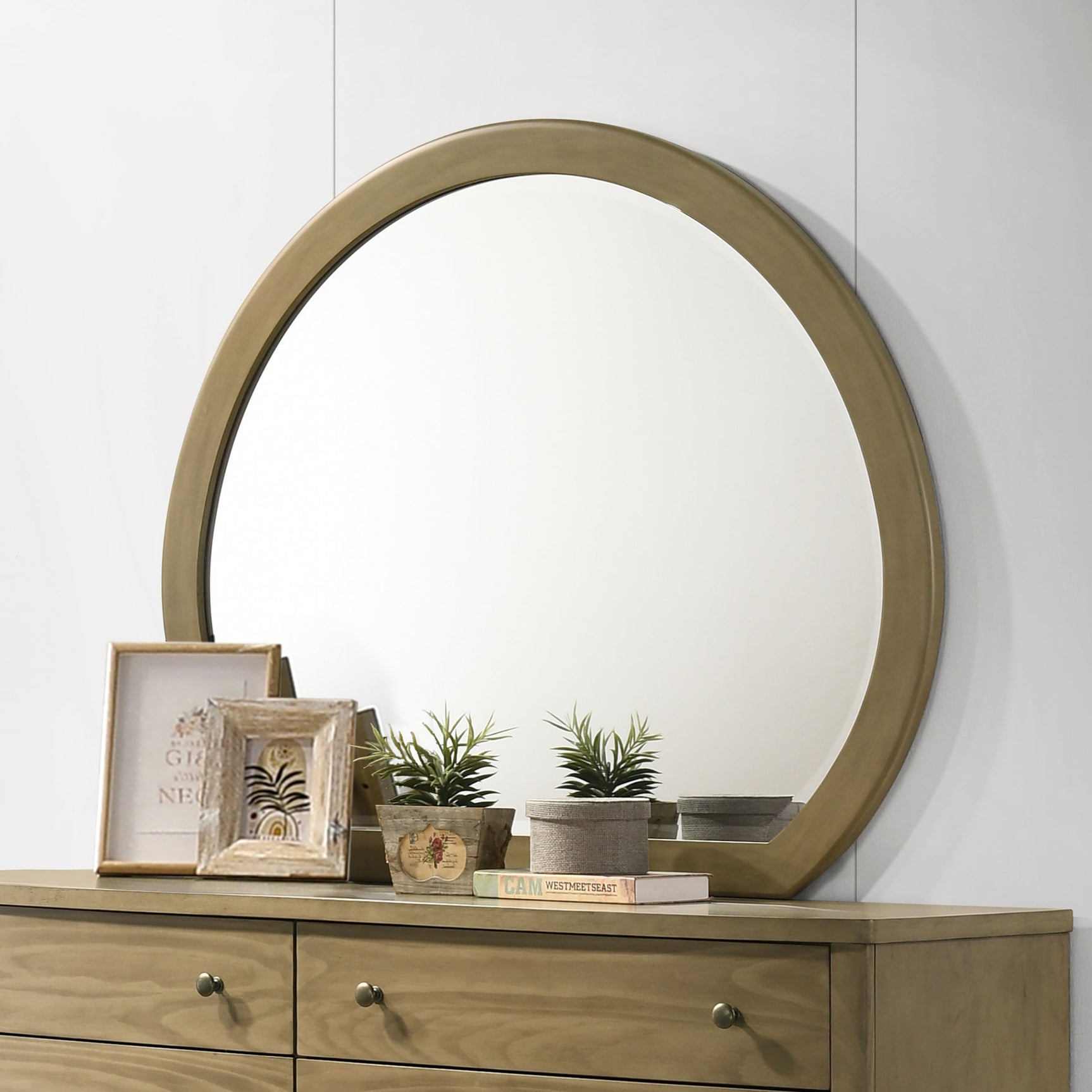 Granada Natural Pine Dresser Mirror - Ornate Home