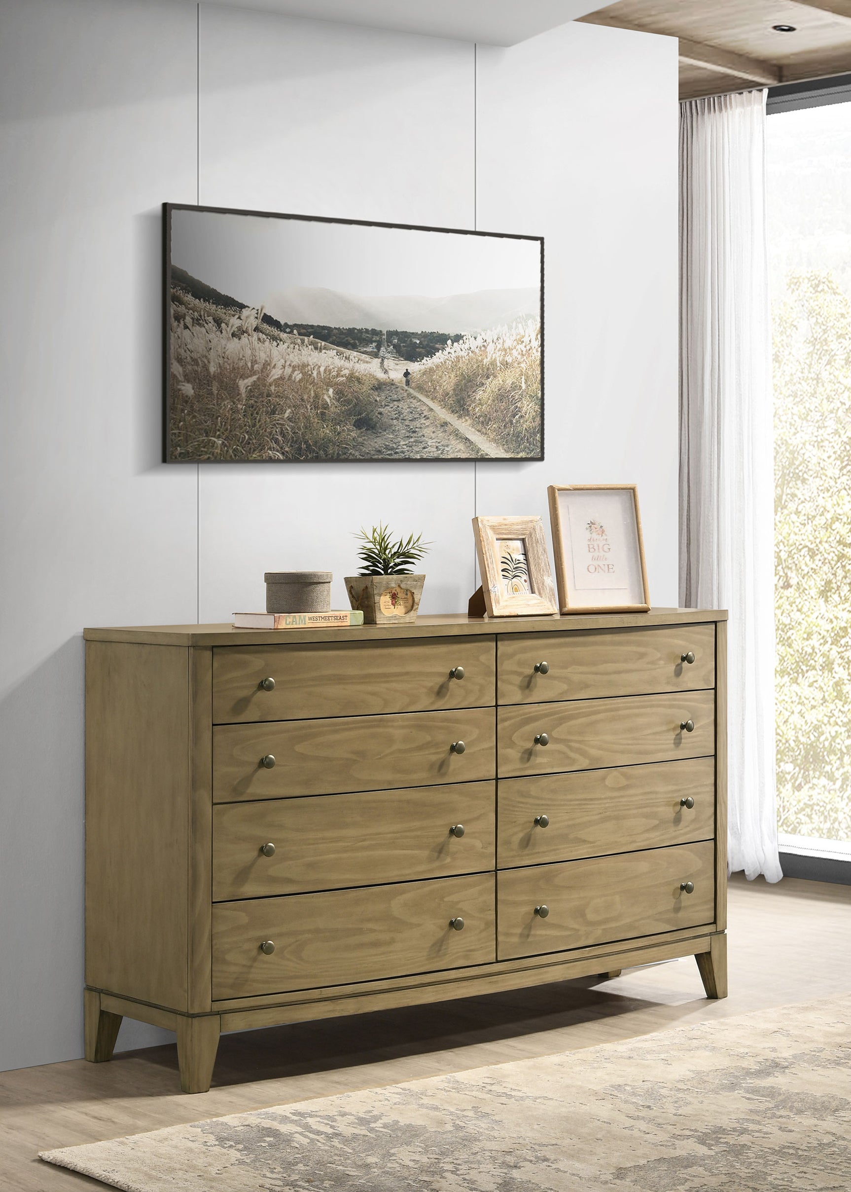 Granada Natural Pine Dresser - Ornate Home