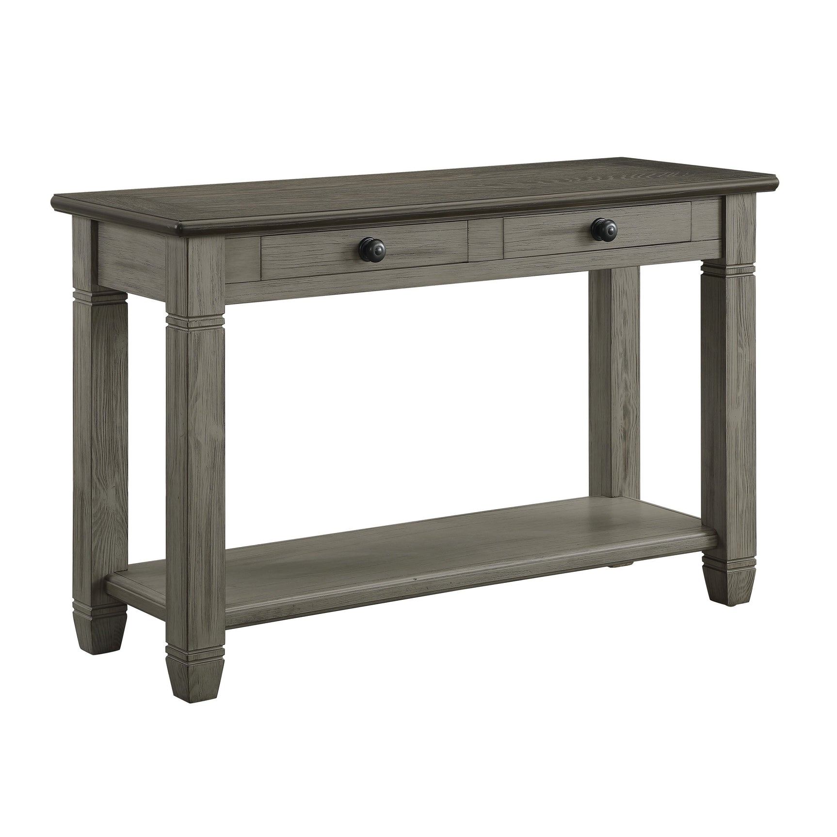 Granby Antique Gray Sofa Table - Ornate Home