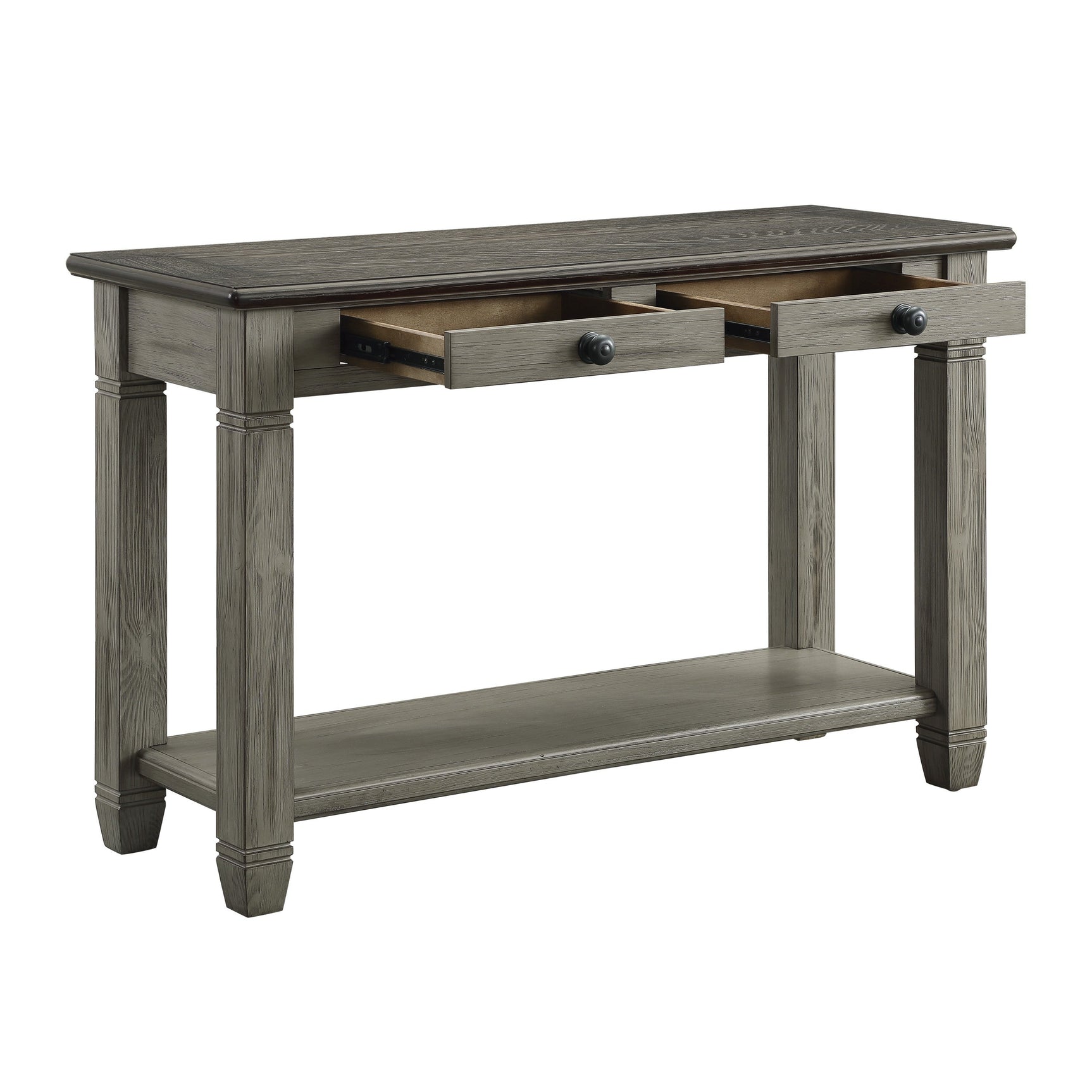 Granby Antique Gray Sofa Table - Ornate Home