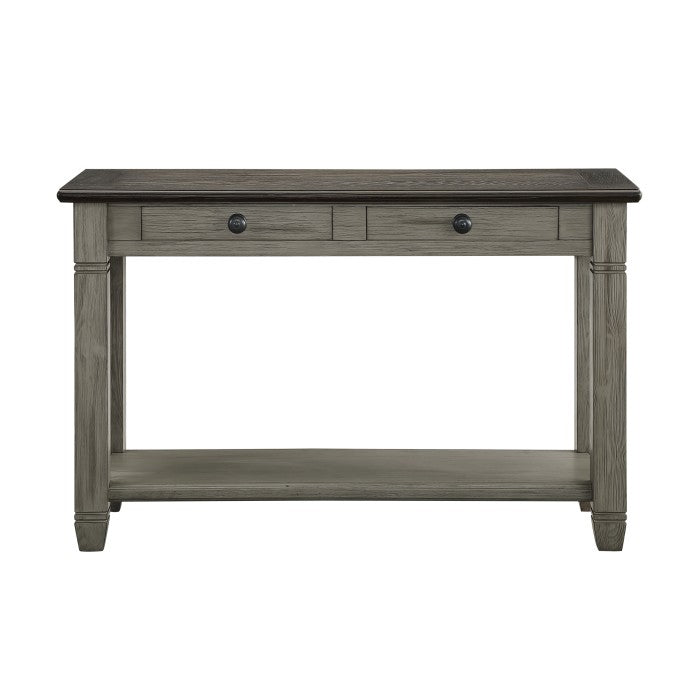 Granby Antique Gray Sofa Table - Ornate Home