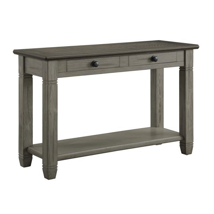 Granby Antique Gray Sofa Table - Ornate Home