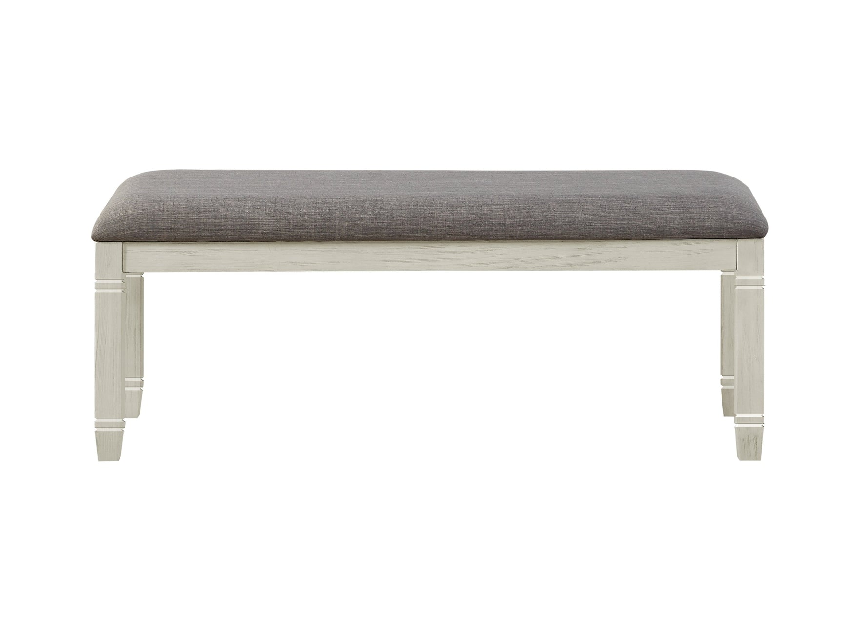 Granby Antique White Dining Bench - Ornate Home