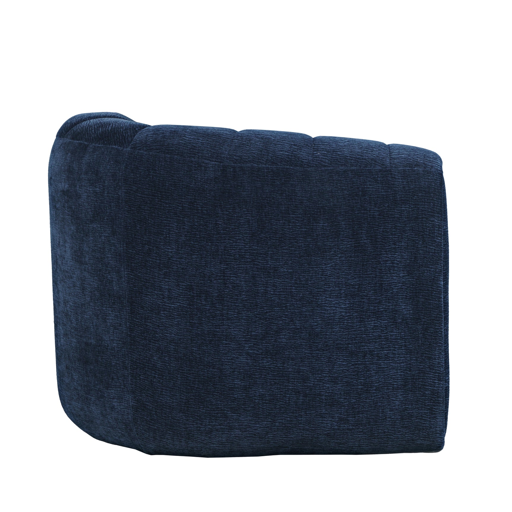 Grande Navy Swivel Accent Chair - Ornate Home