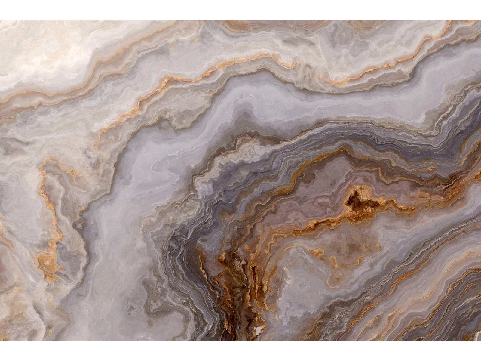 Granite II Tempered Glass w / Foil Wall Art - Ornate Home