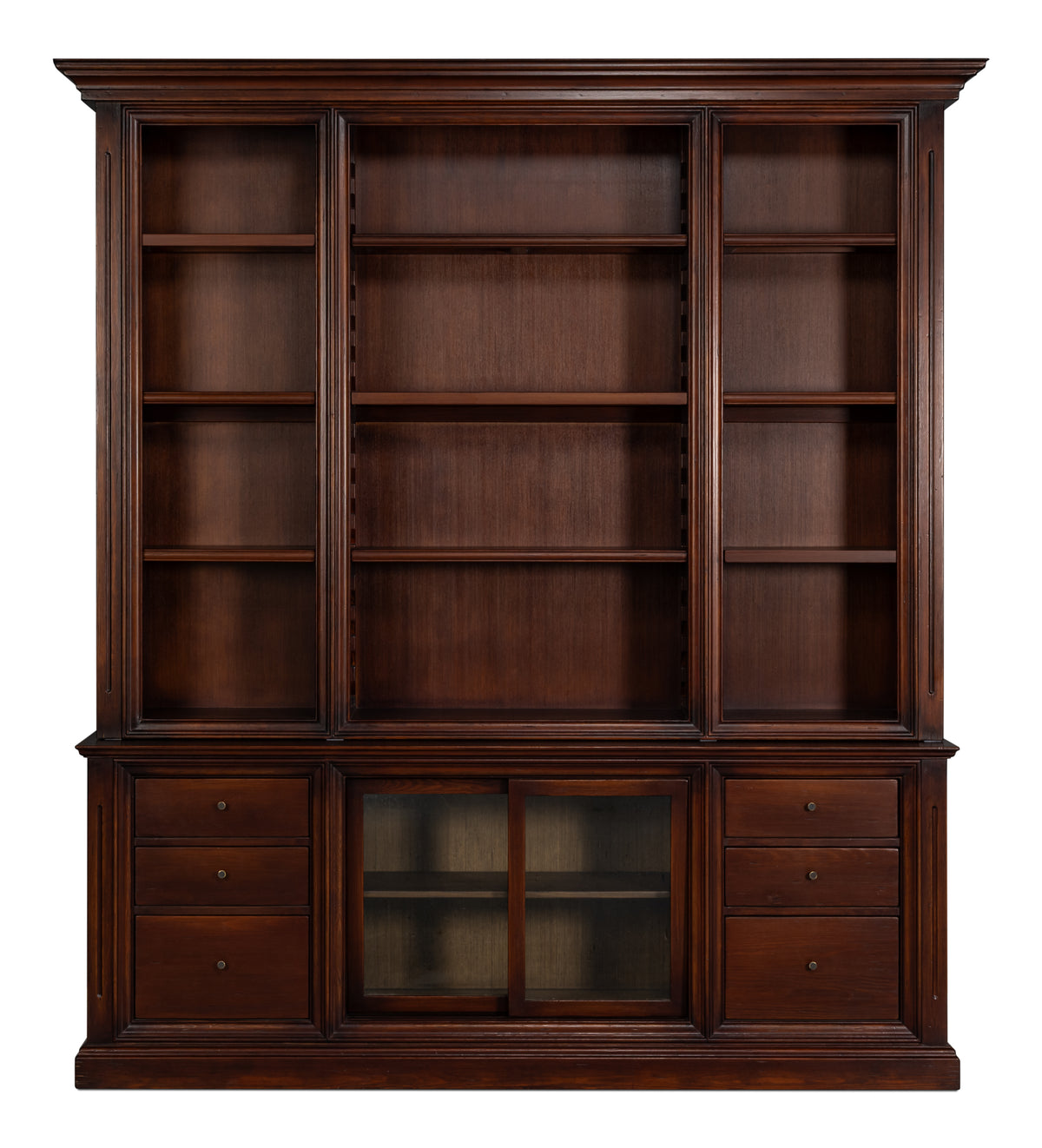Grantham Green Back Bar Cabinet