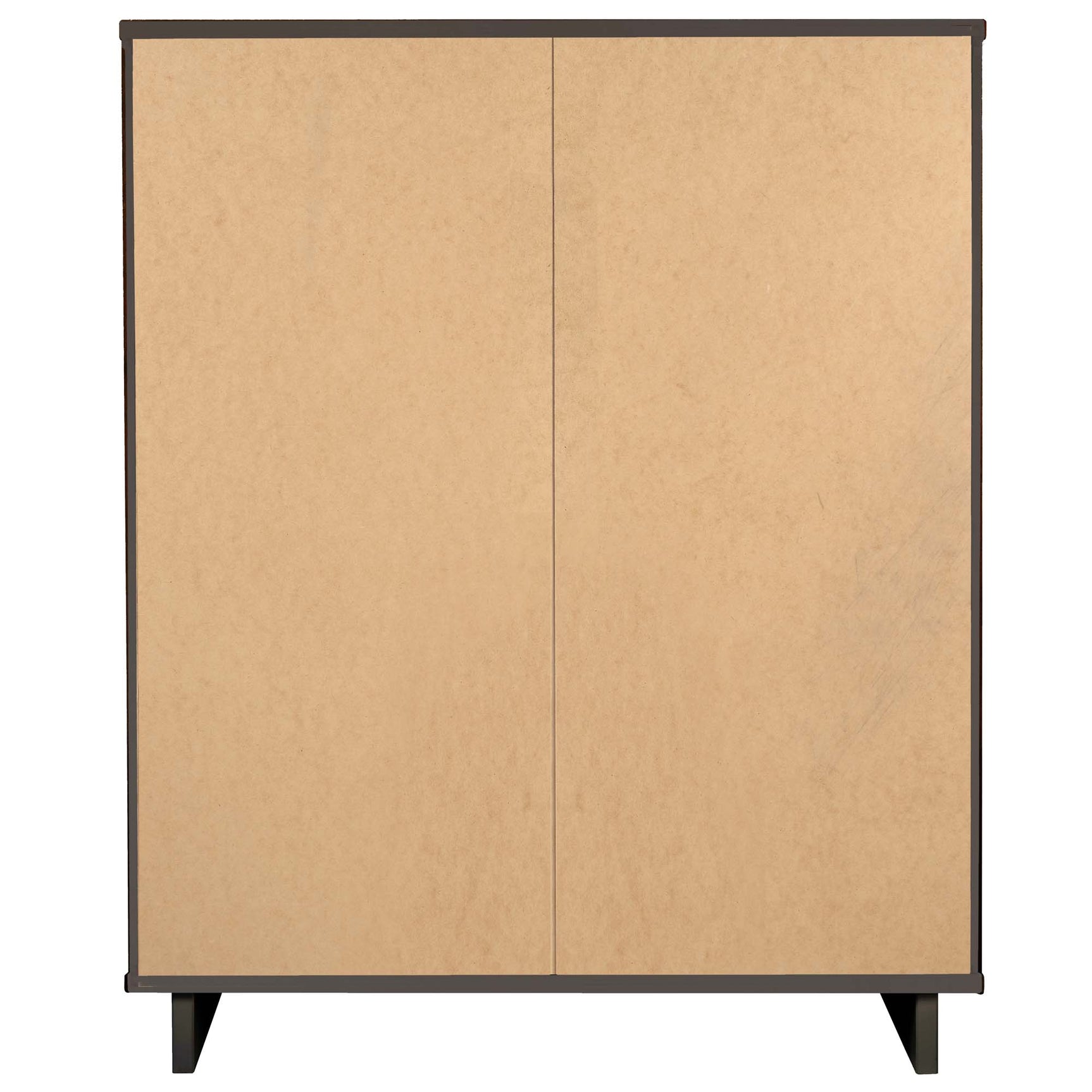 Granville 2-Piece Tall Chest and Double Dresser Set in Dark Grey - Ornate Home