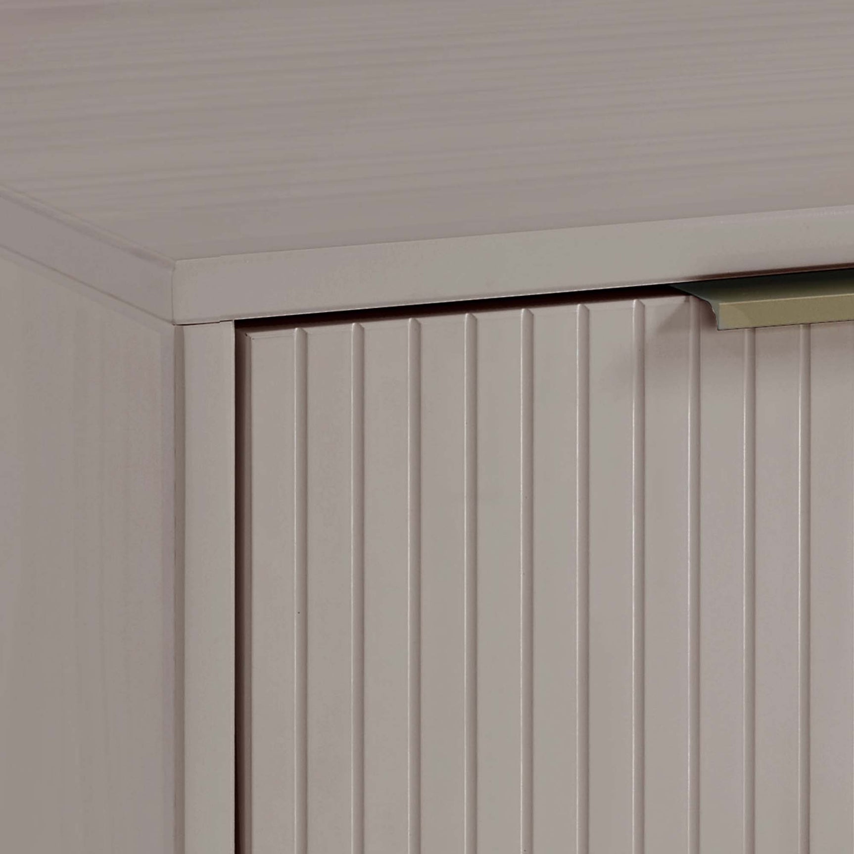 Granville 2-Piece Tall Chest and Double Dresser Set in Light Grey - Ornate Home