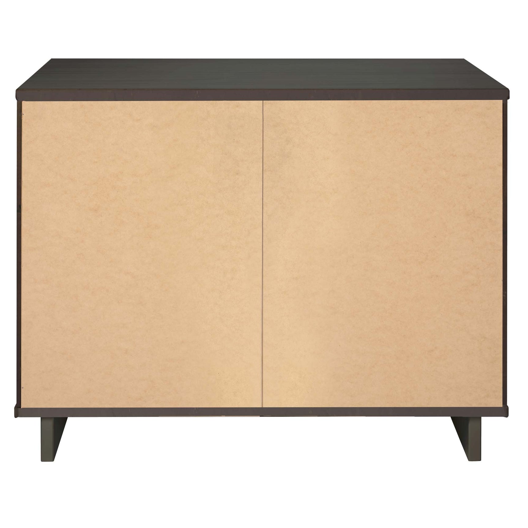 Granville 3-Piece Standard Dresser, Tall Narrow Chest and Nightstand Set in Dark Grey - Ornate Home