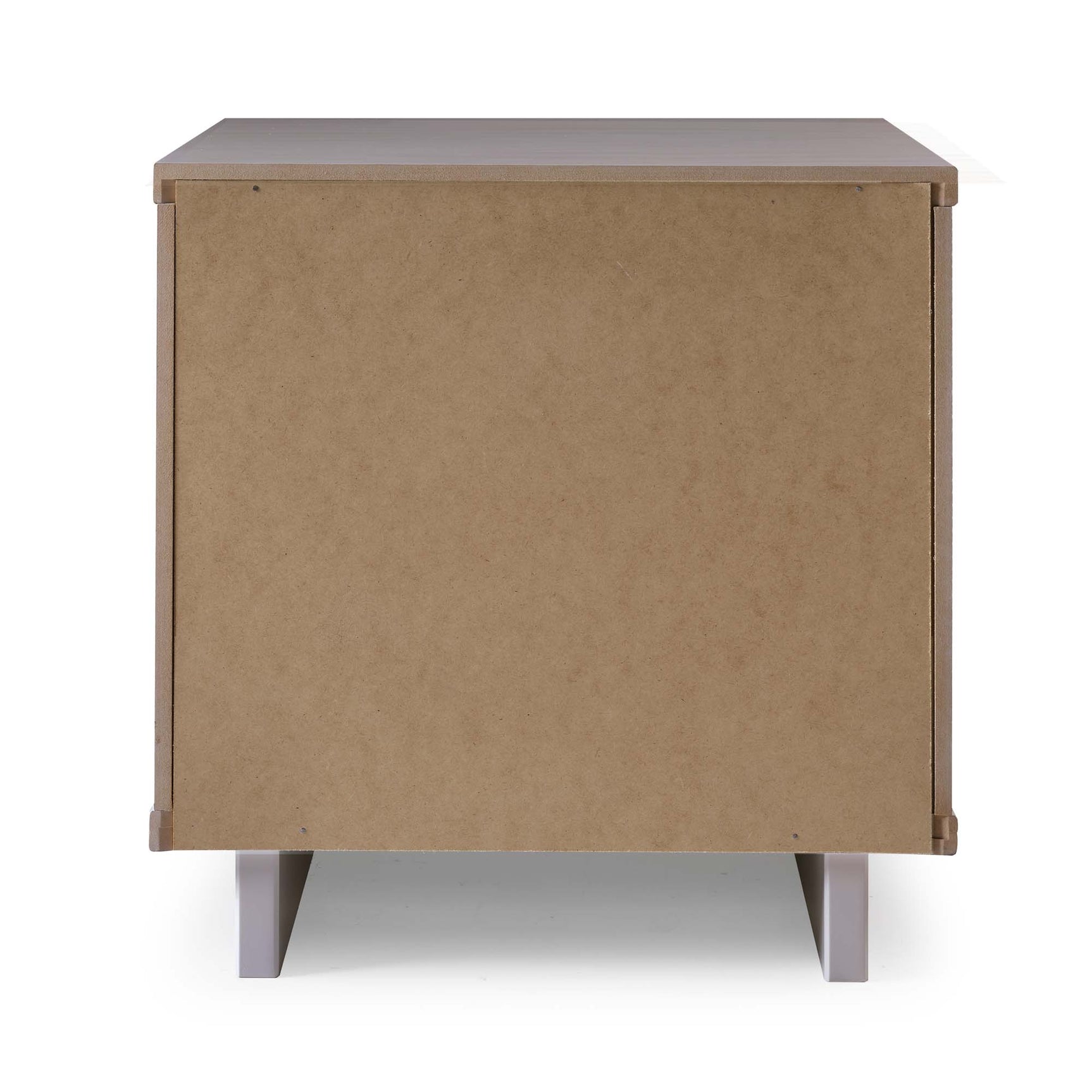Granville 3-Piece Standard Dresser, Tall Narrow Chest and Nightstand Set in Light Grey - Ornate Home